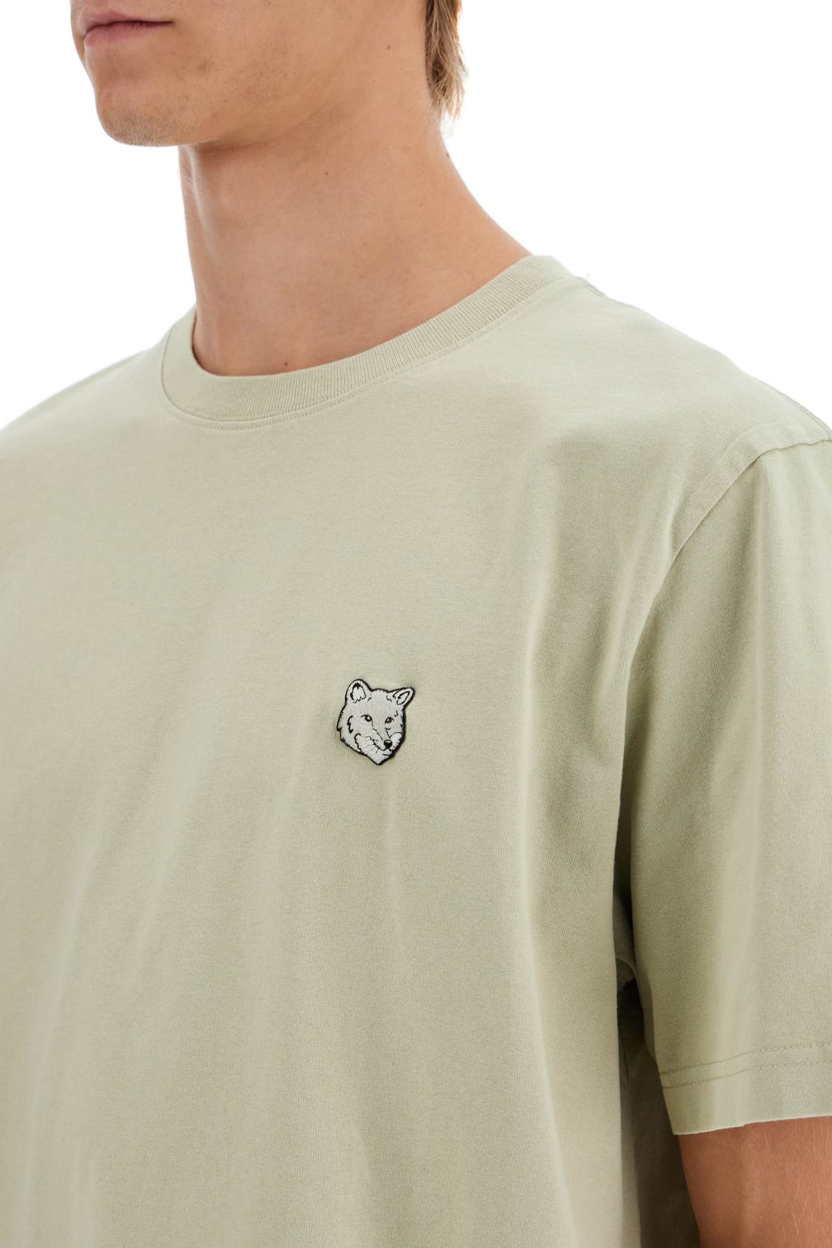 Maison Kitsune bold fox head t-shirt image 3