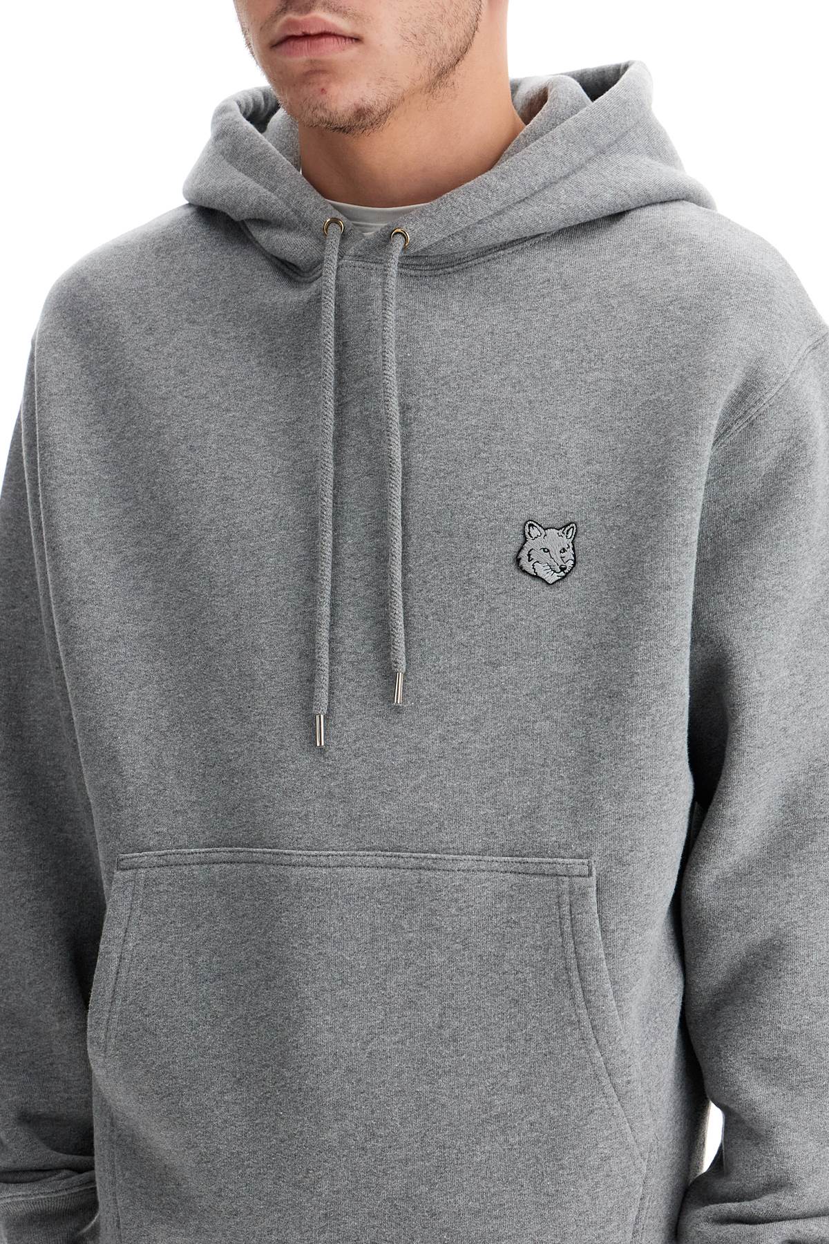 Maison Kitsune Bold Fox Head Hooded Sweatshirt image 3