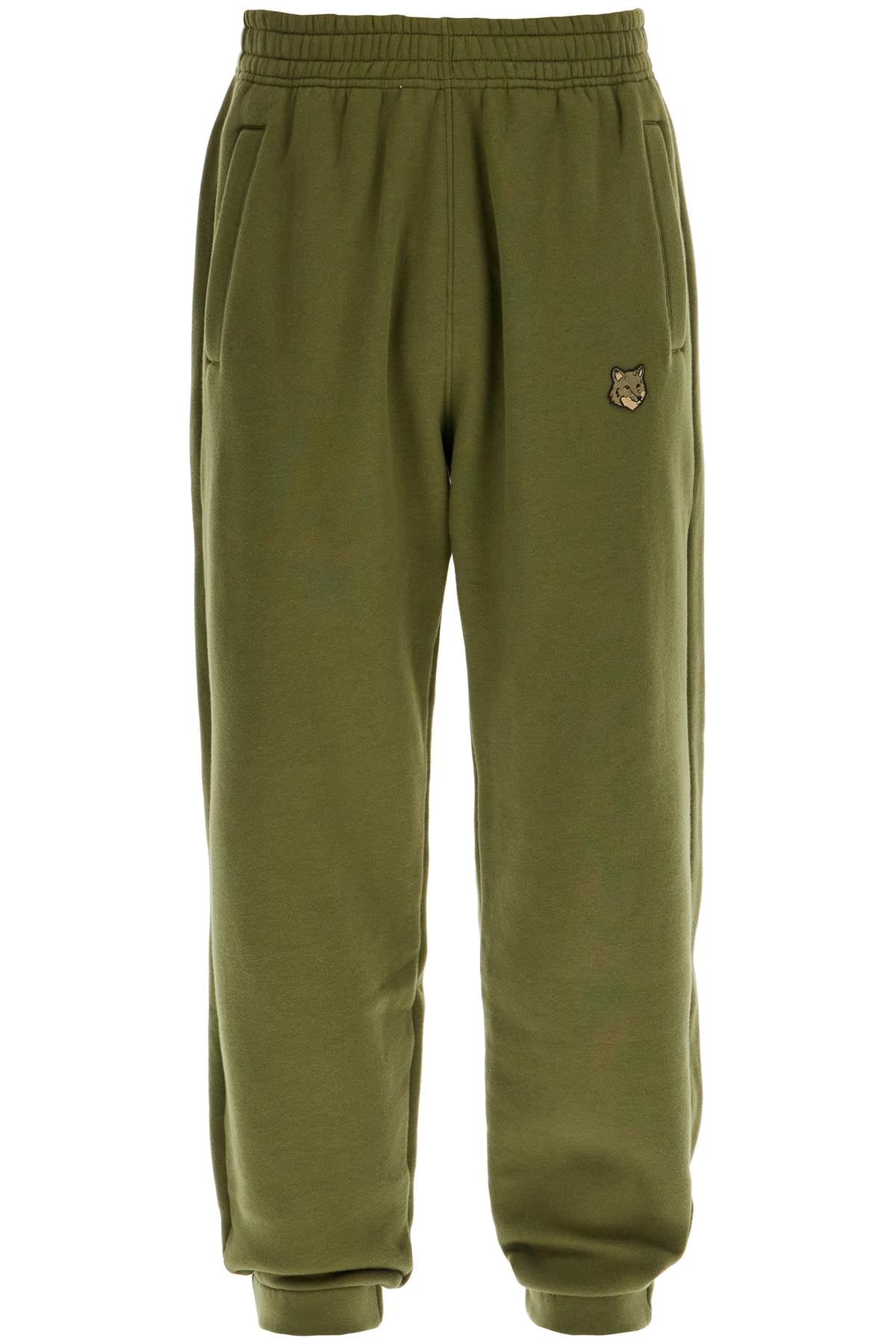 Maison Kitsune Bold Fox Head Jogger Pants image 0