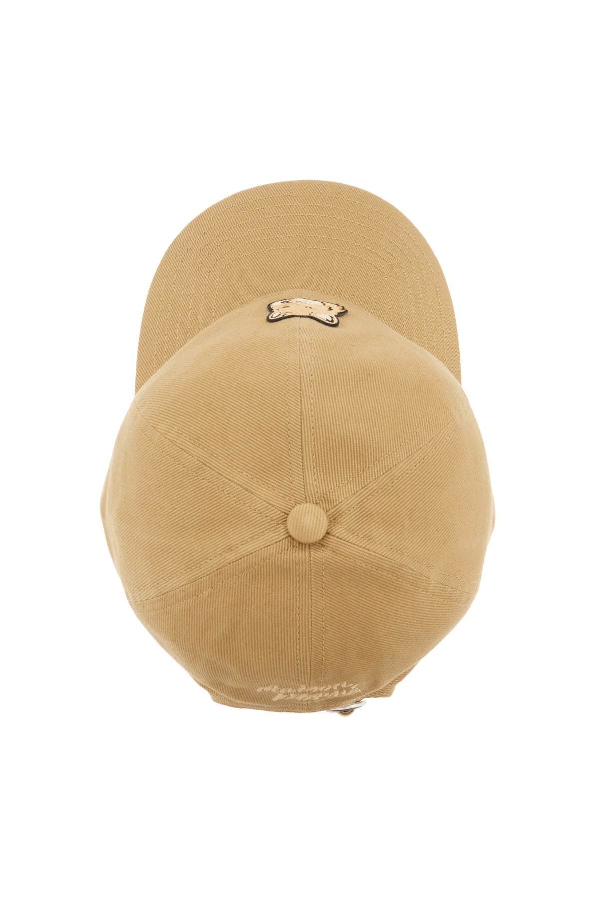 Maison Kitsune bold fox head 6p baseball cap image 1