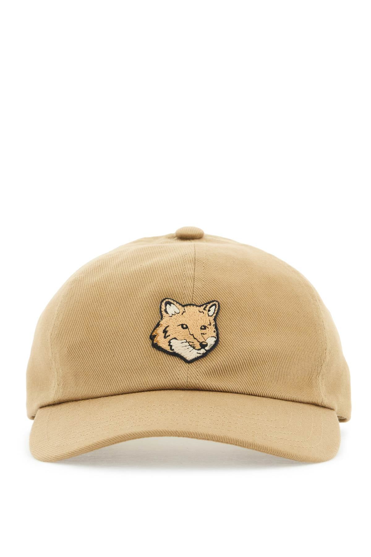 Maison Kitsune bold fox head 6p baseball cap image 0