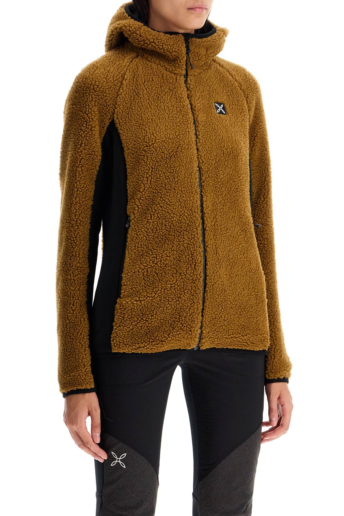 MONTURA sherpa zip-up sweatshirt image 1