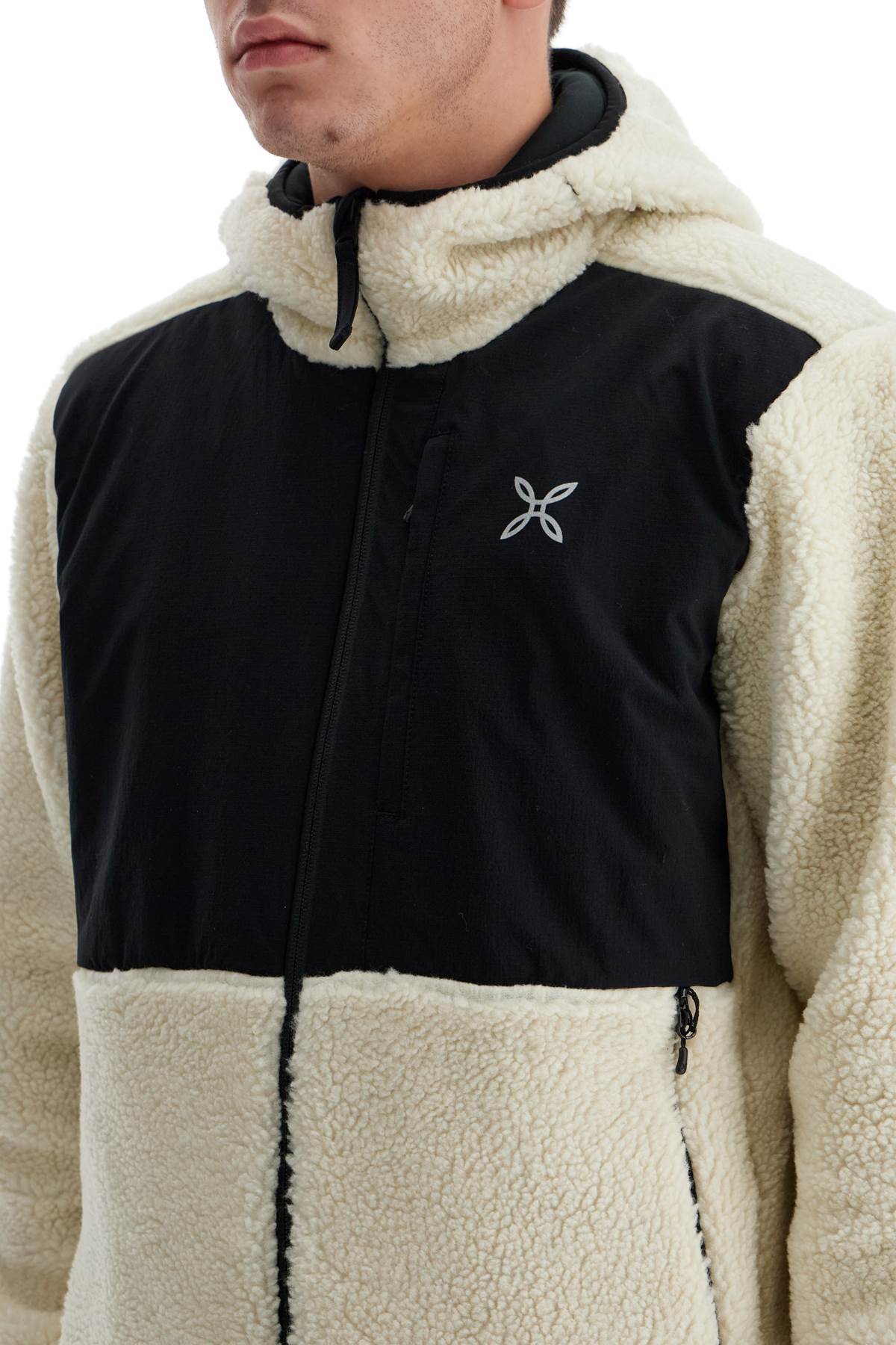 Montura Sherpa Fleece Zip-Up Hoodie with Hood image 3