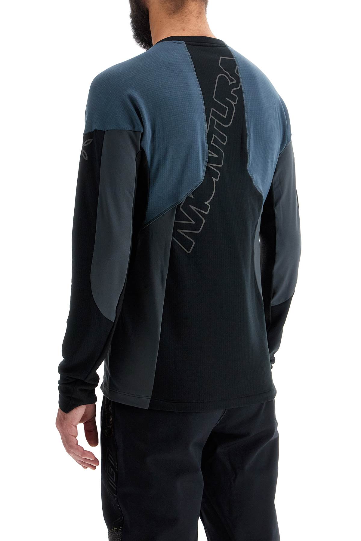 Montura Long-Sleeve Running T-Shirt with Polartec Power Grid Fleece image 2