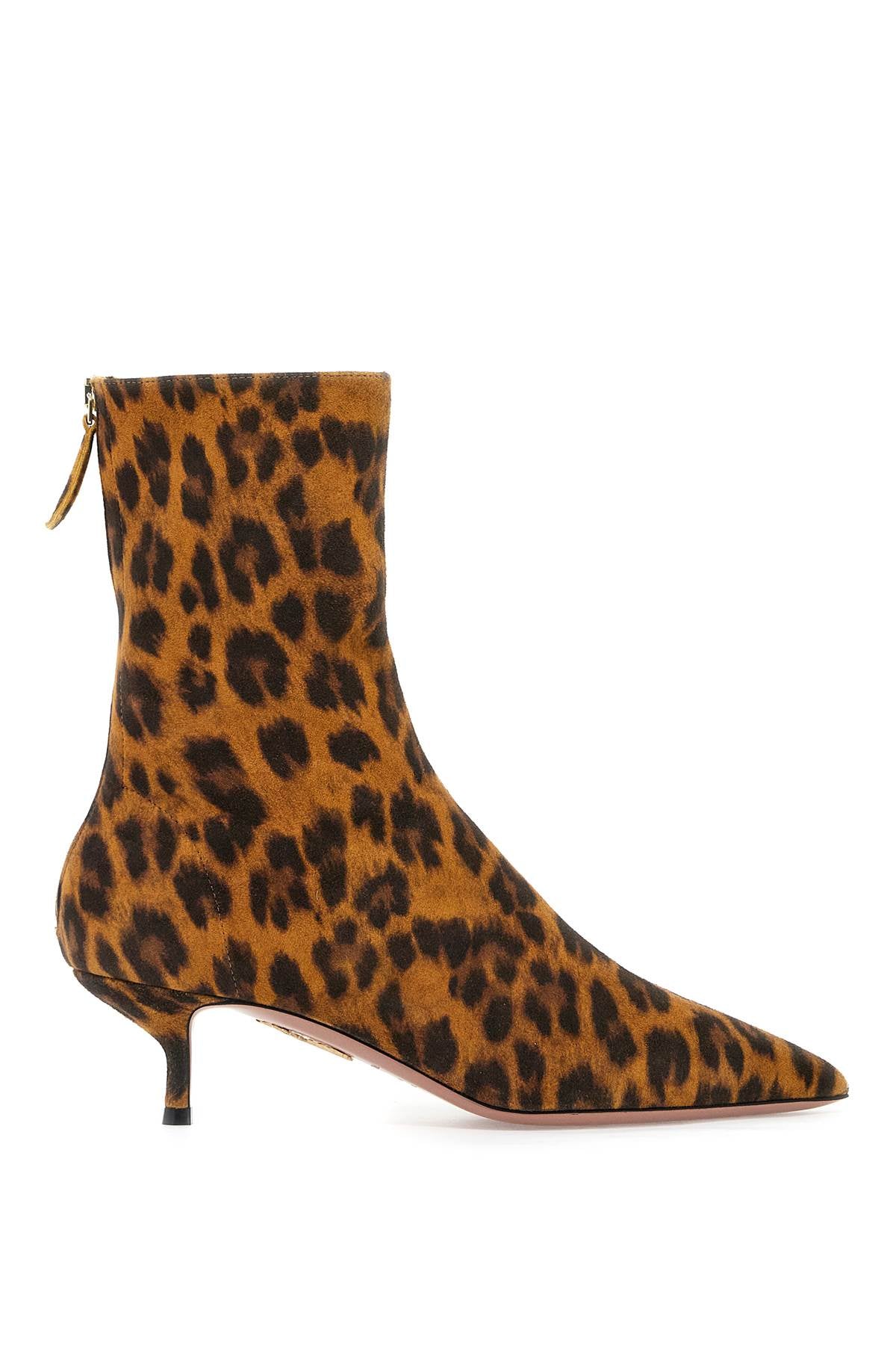 Aquazzura leopard print montmartre boot image 0