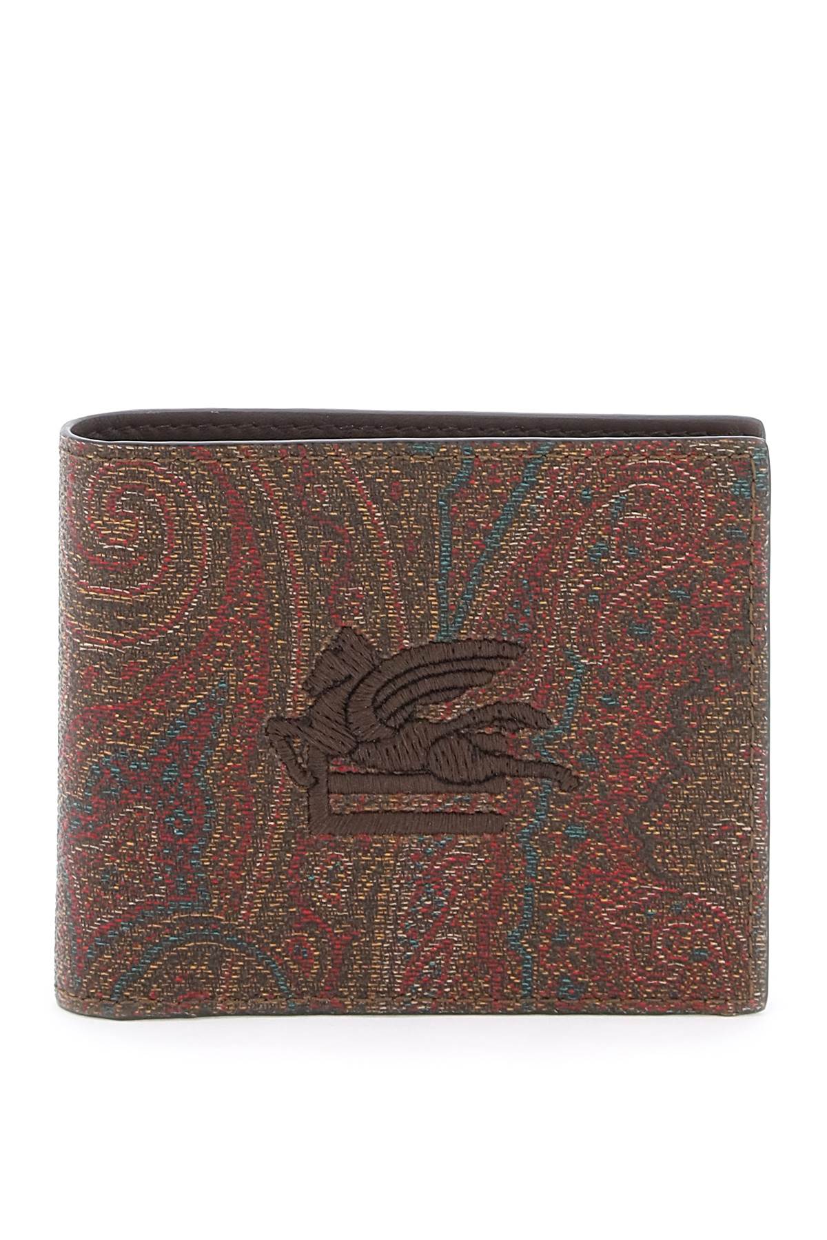 Etro Paisley Bifold Wallet with Pegaso Logo image 0