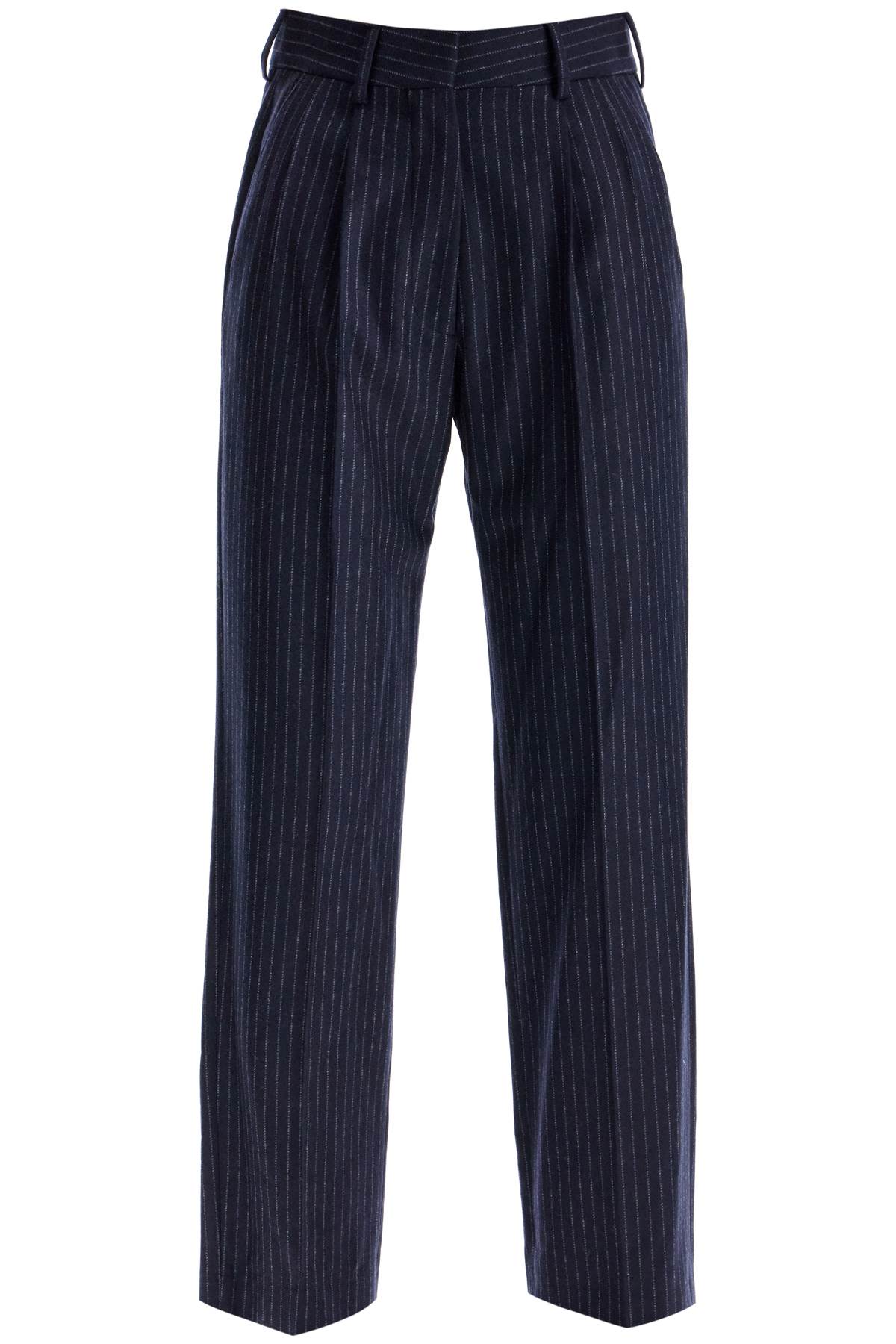 BlazÃ© Milano Lady Maud Pinstripe Wool & Cashmere Trousers image 0