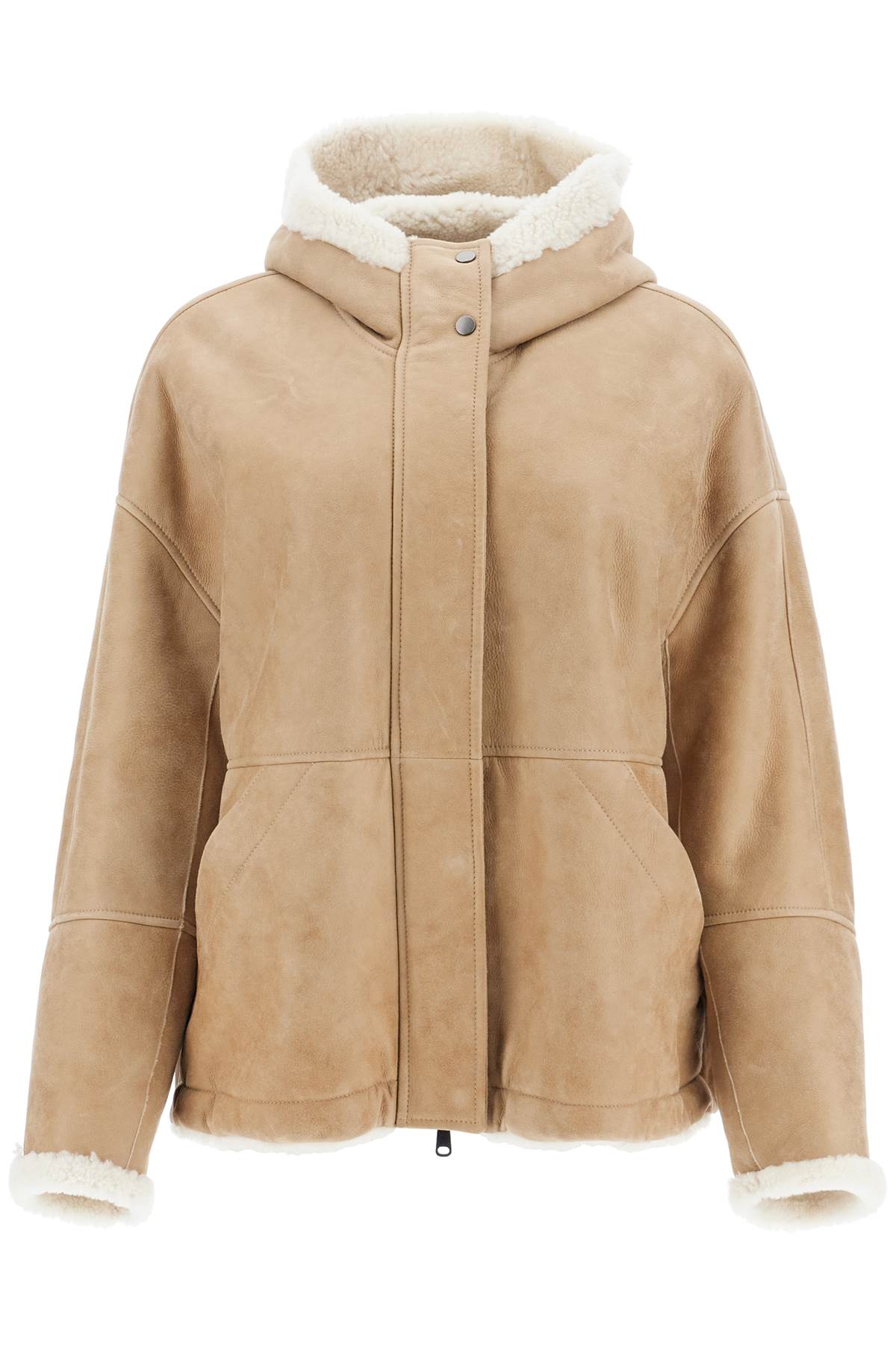 Brunello Cucinelli reversible shearling jacket image 0