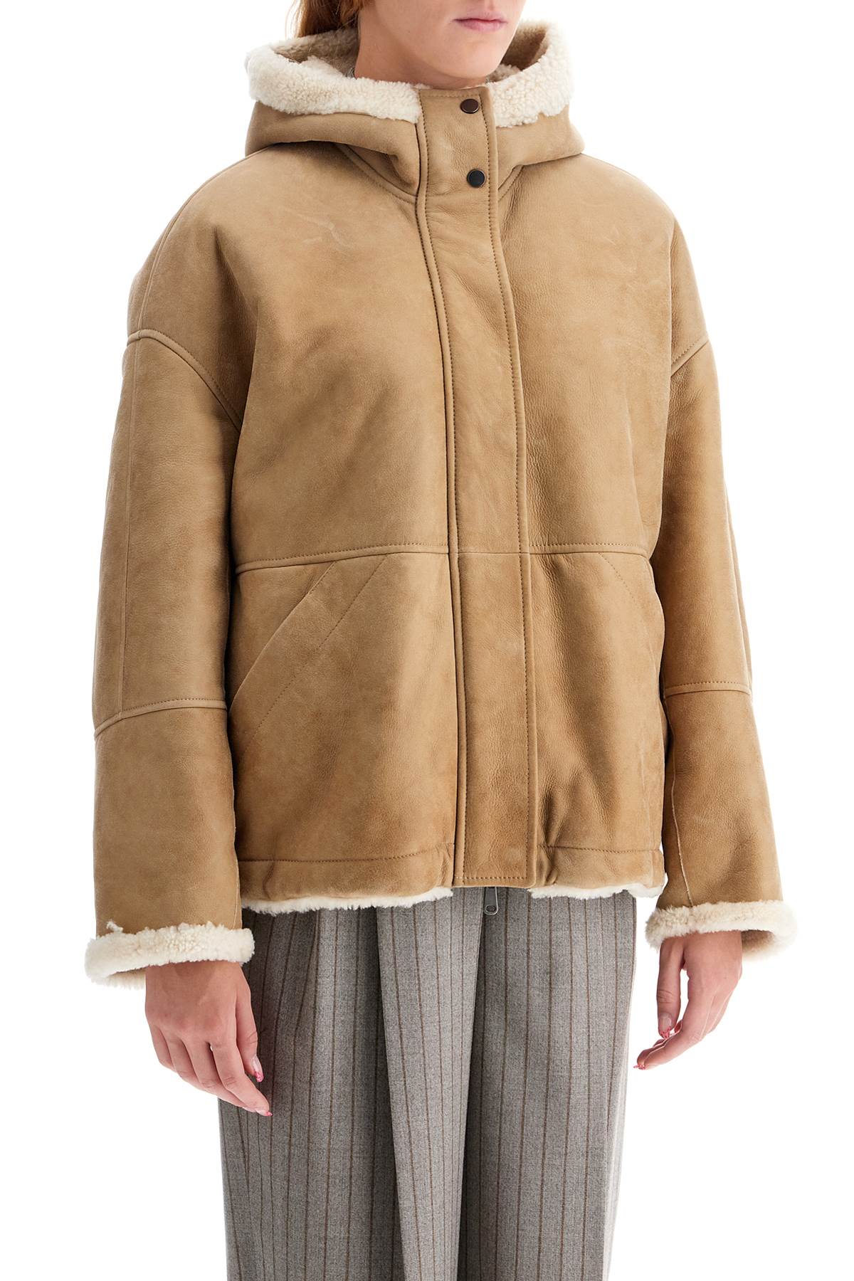 Brunello Cucinelli reversible shearling jacket image 1