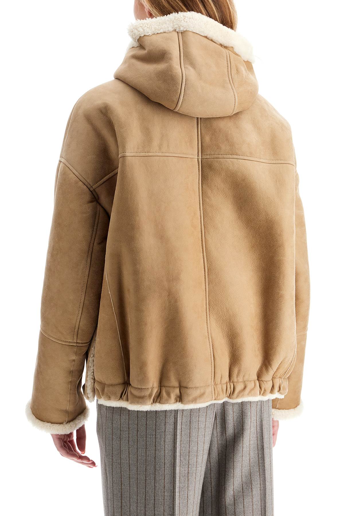 Brunello Cucinelli reversible shearling jacket image 2