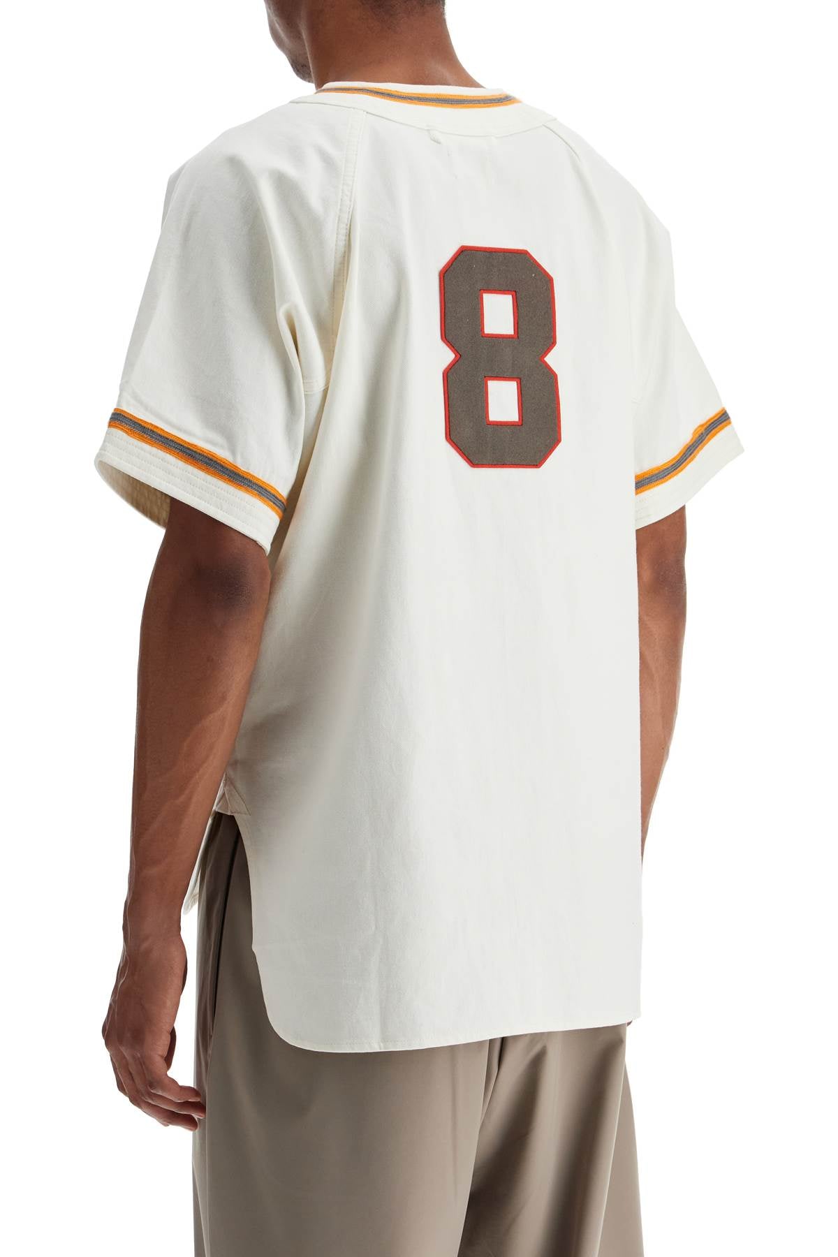 Bode Cotton Twill Baseball Shirt - Recreation image 2