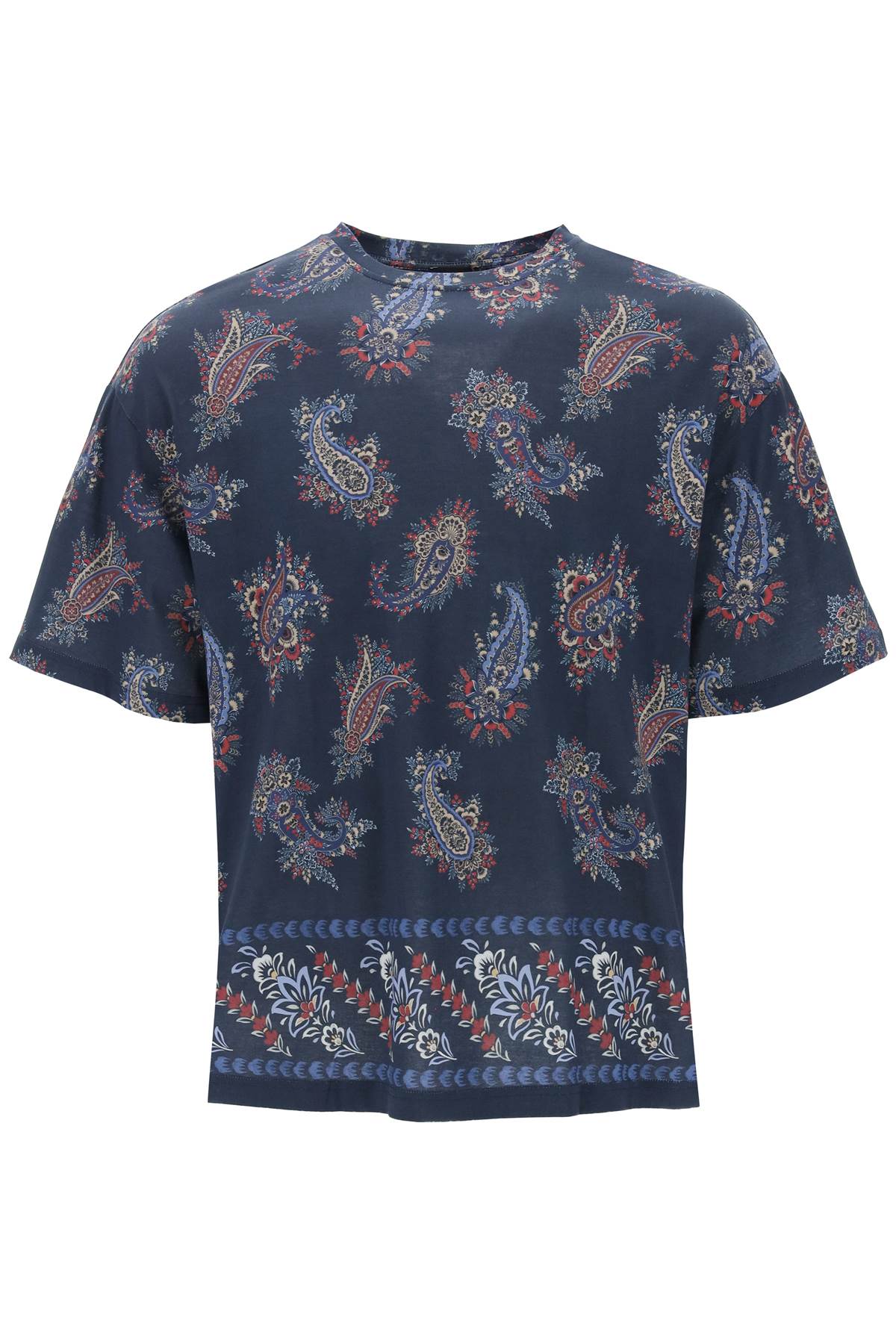 Etro paisley print crewneck t image 0