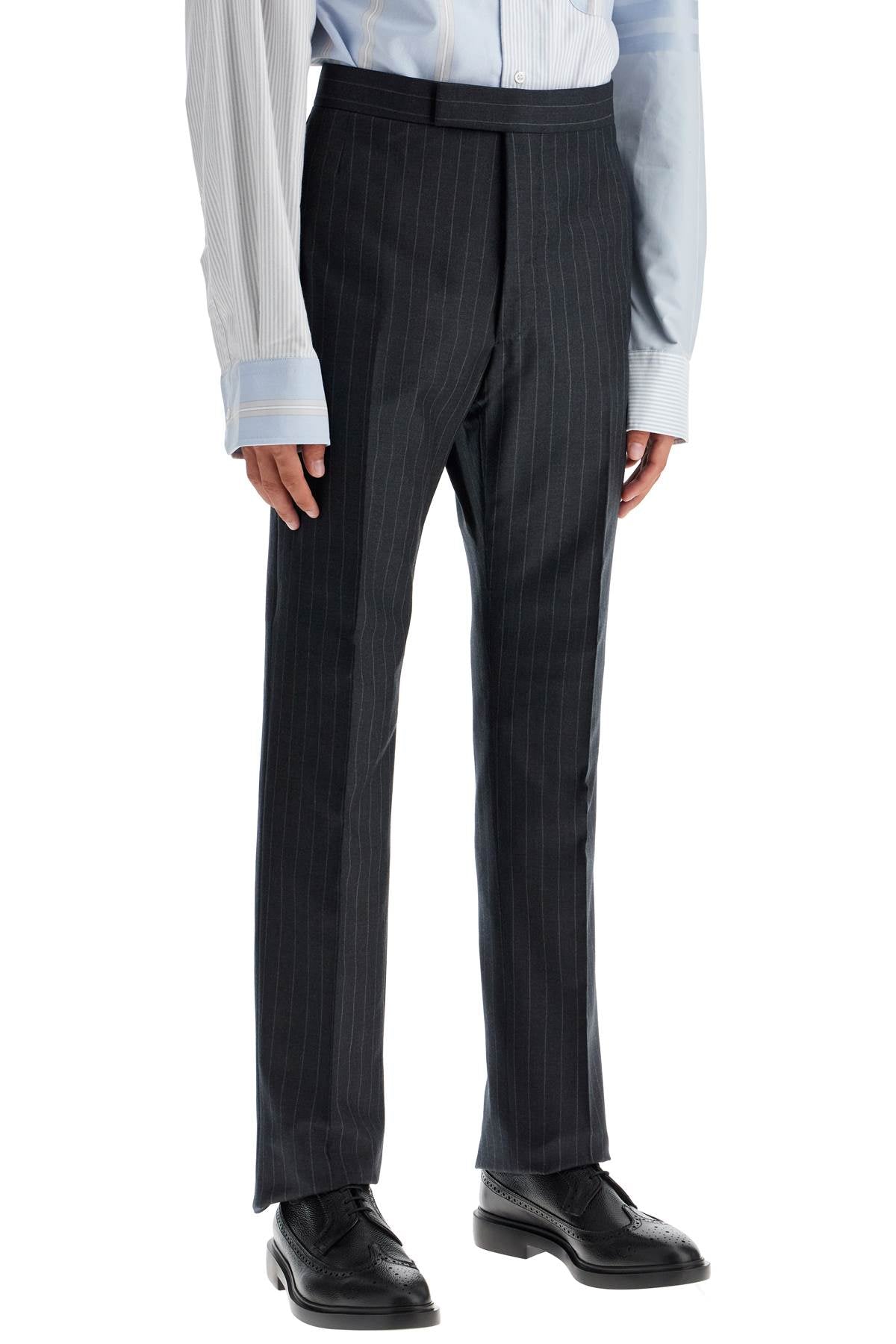 Thom Browne striped wool trousers image 1