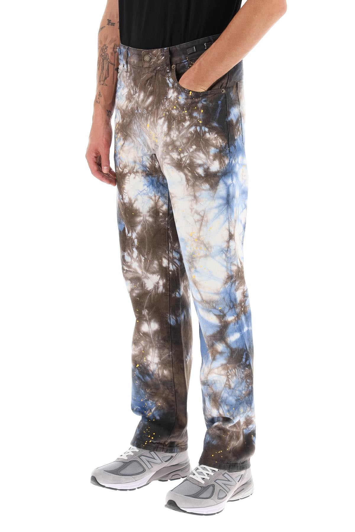 Darkpark Tie-Dye Denim Pants image 3