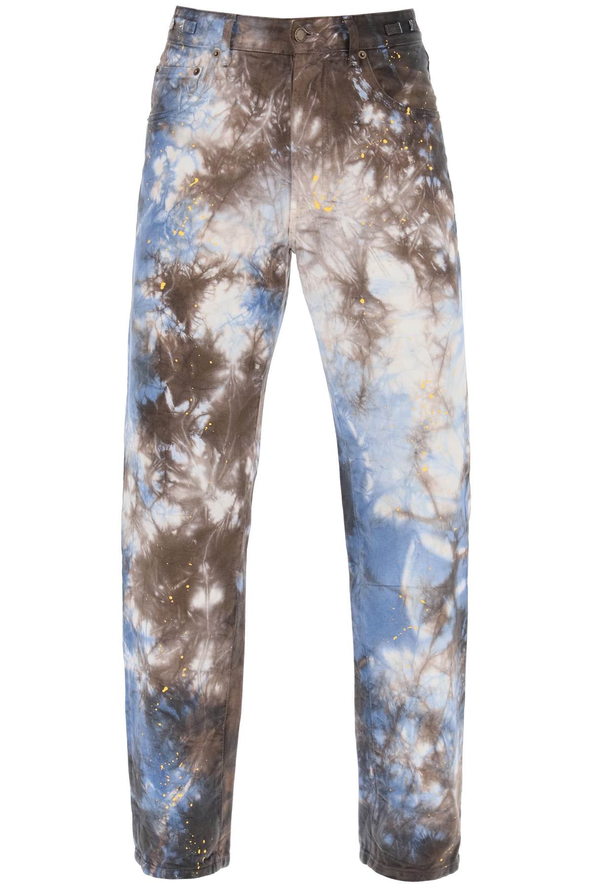 Darkpark Tie-Dye Denim Pants image 0