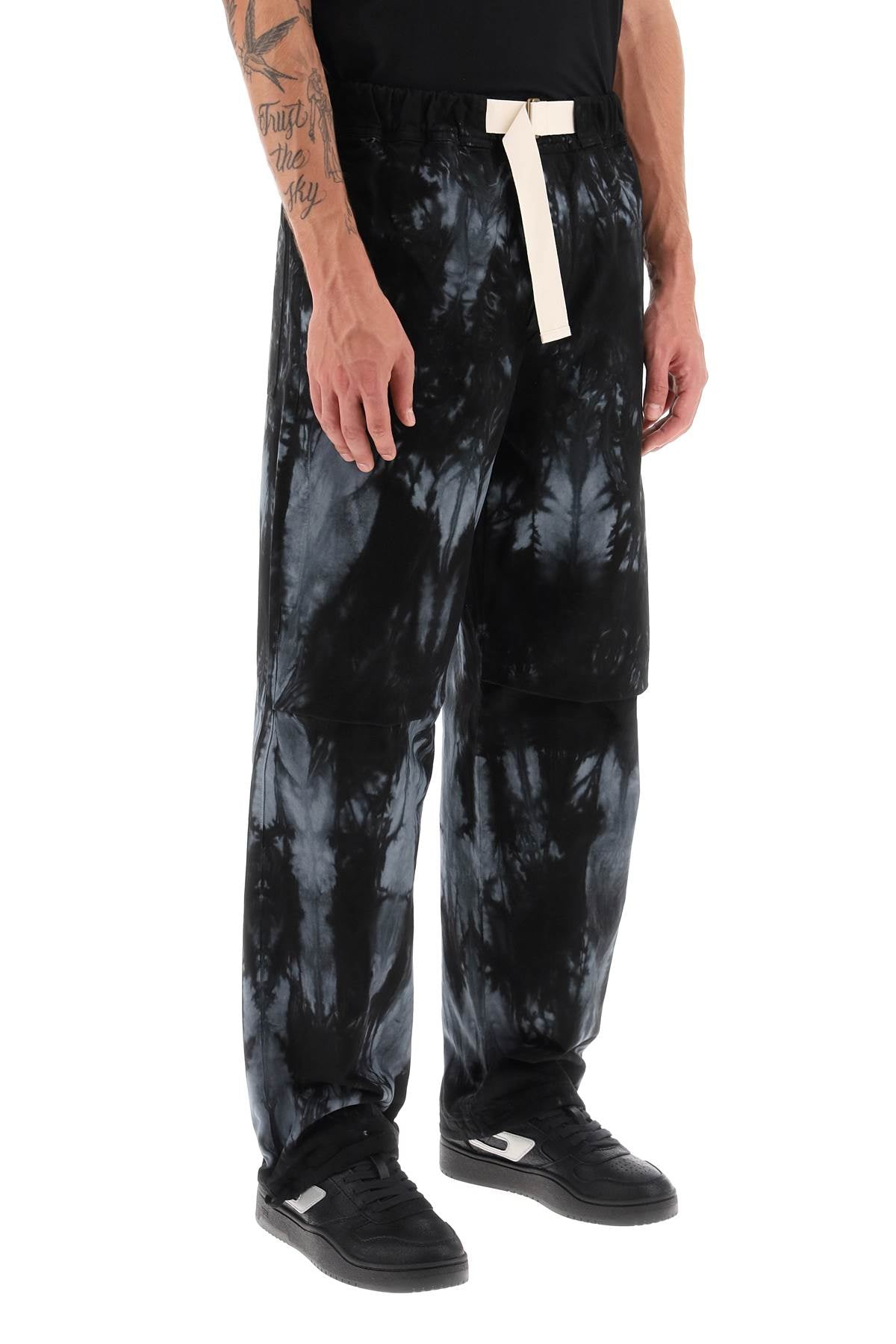 Darkpark Tie-Dye Cotton Twill Pants image 1