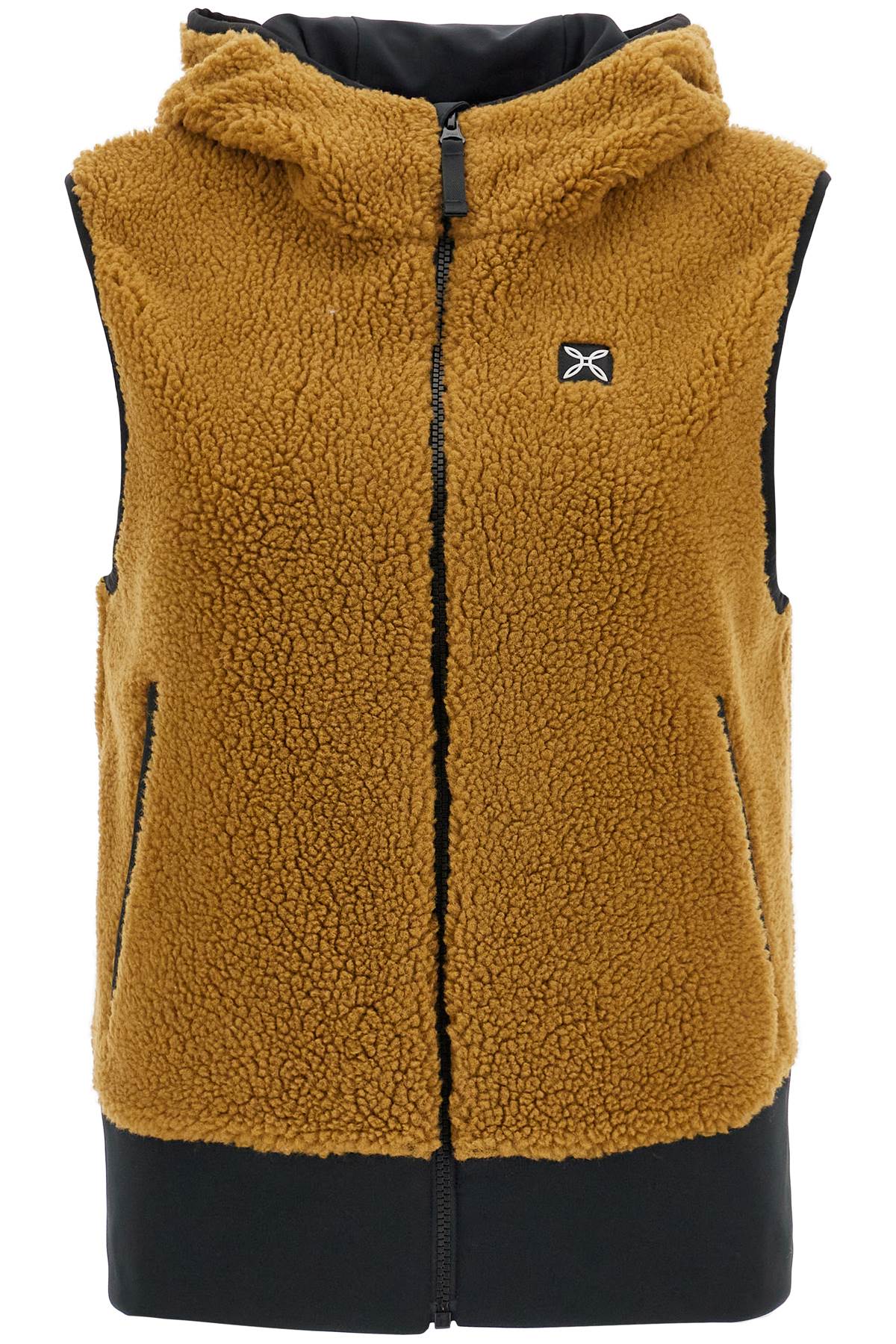 MONTURA sherpa hooded vest with image 0