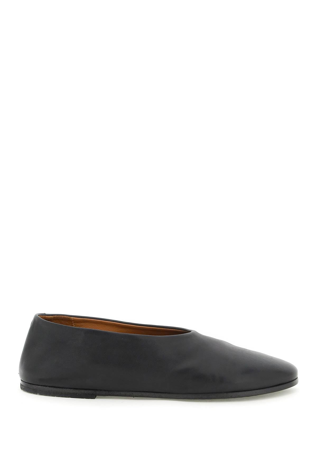 Marsell Coltellaccio Leather Ballet Flats image 0