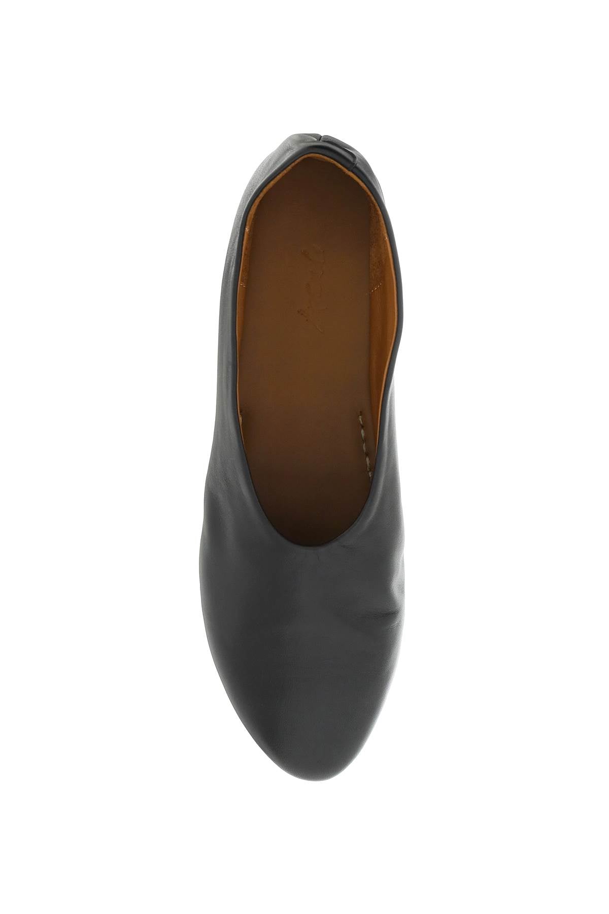 Marsell Coltellaccio Leather Ballet Flats image 1