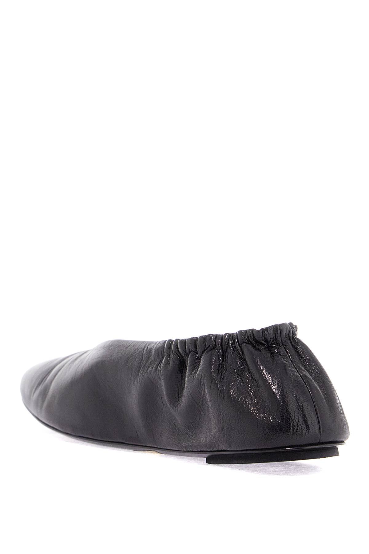 Marsell Strascico Crinkled Leather Ballerina Flats image 2