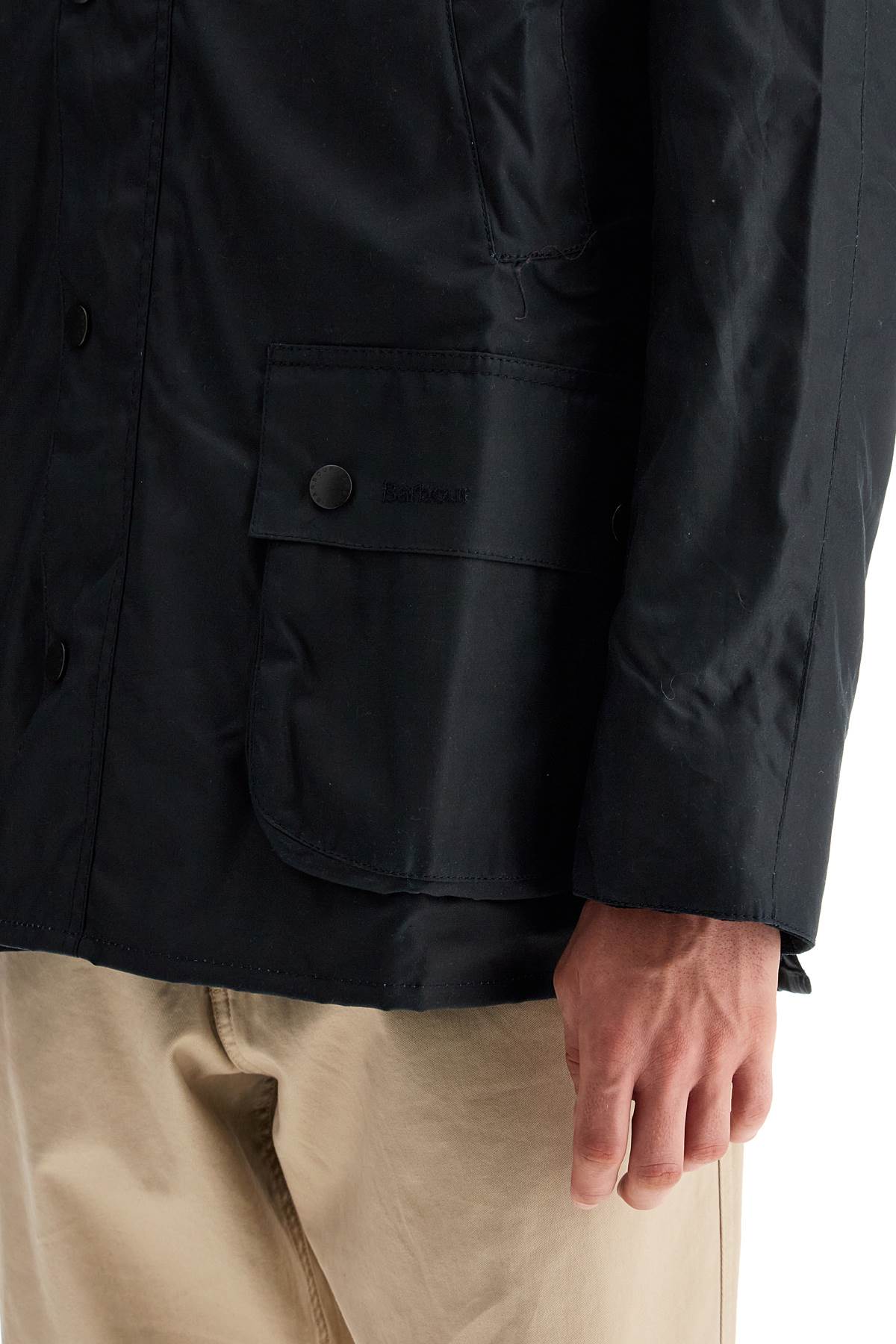 Barbour ashby waxed jacket image 3