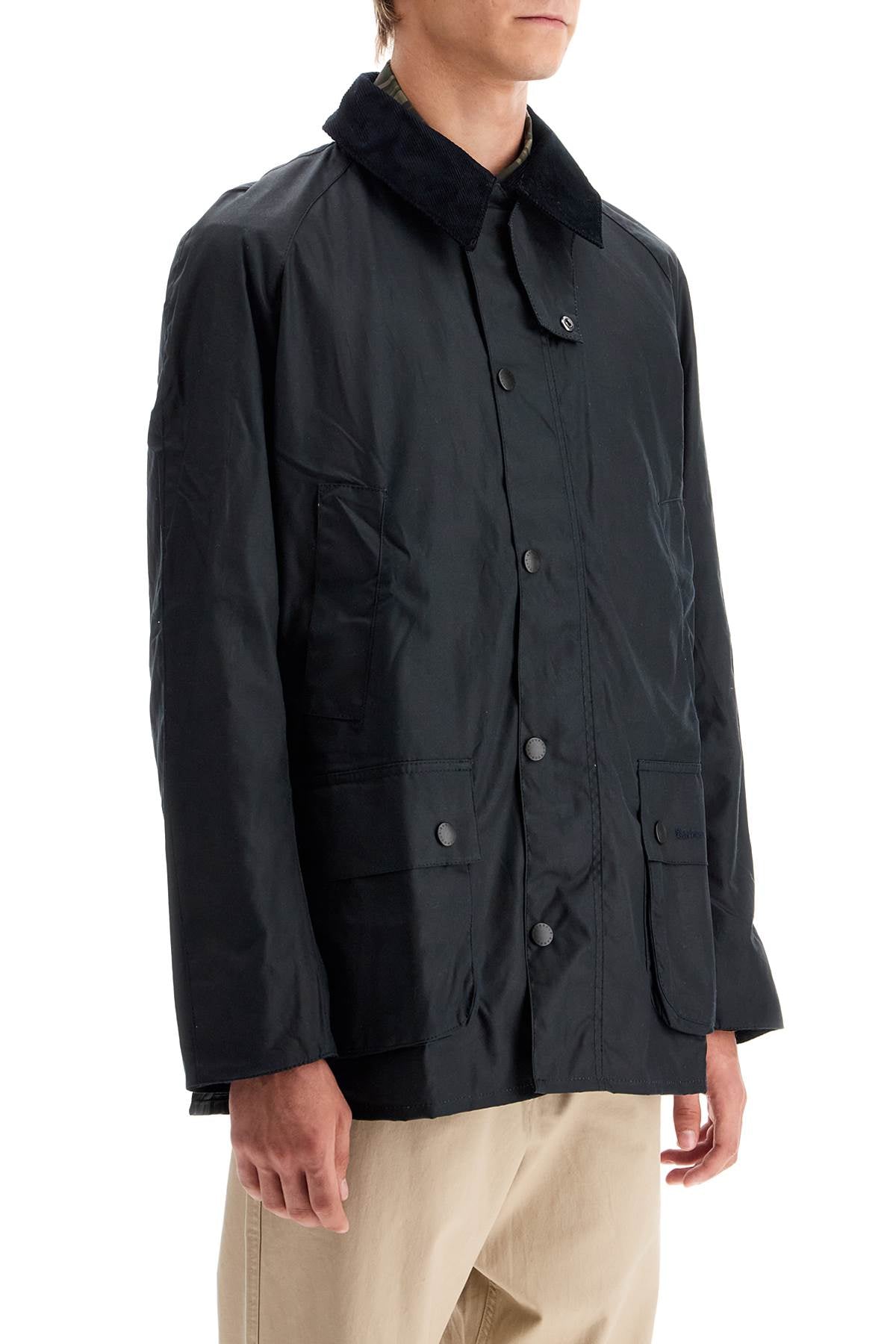 Barbour ashby waxed jacket image 1