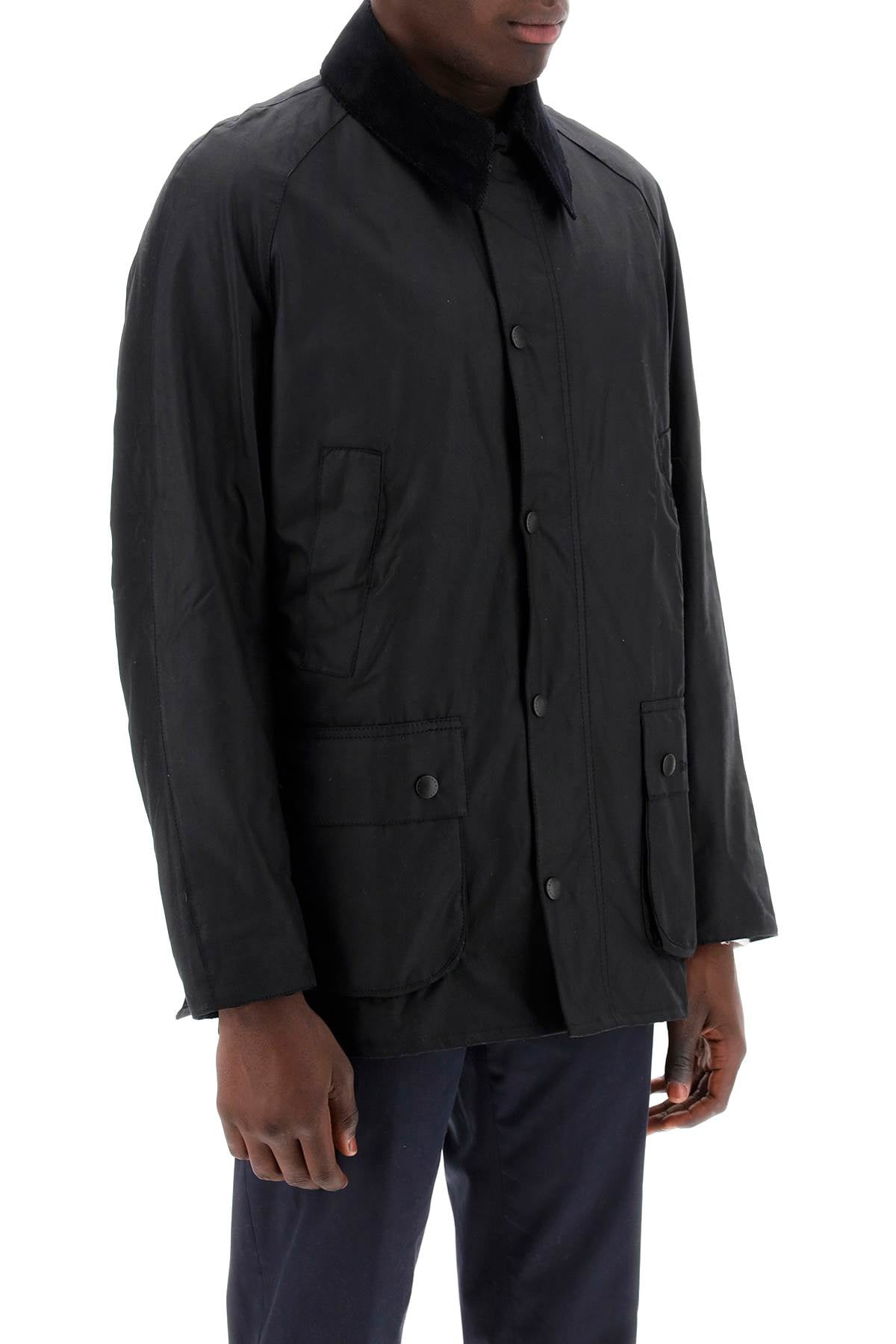 Barbour ashby waxed jacket image 1