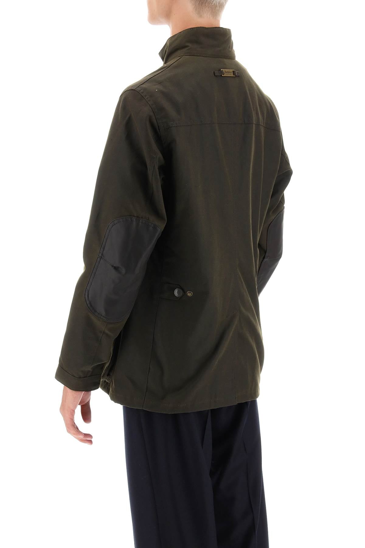 Barbour ogston waxed jacket image 2