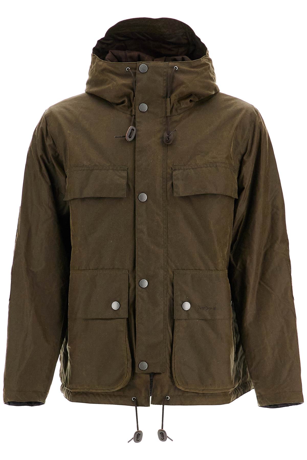 Barbour Re-Engineered Durham Waxed Cotton Parka image 0