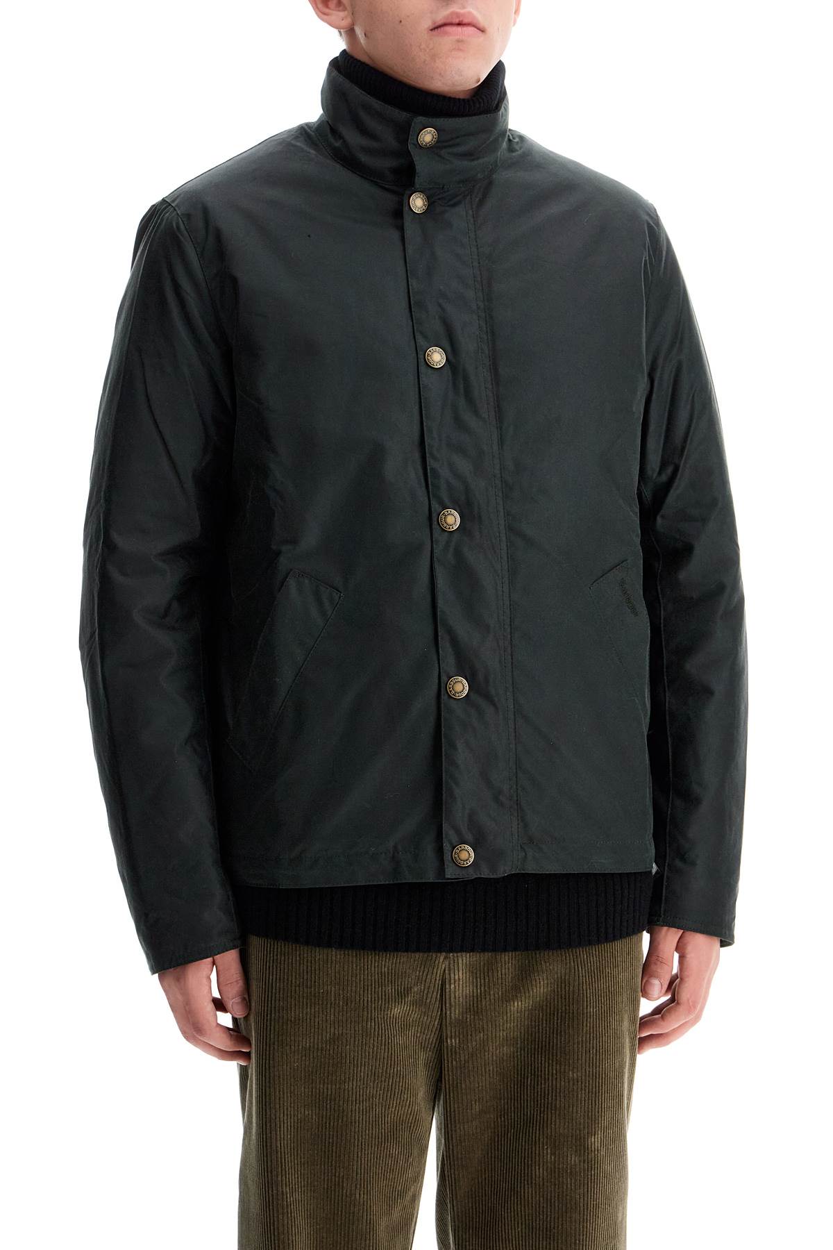 Barbour Tarnport Waxed Cotton Short Jacket image 1