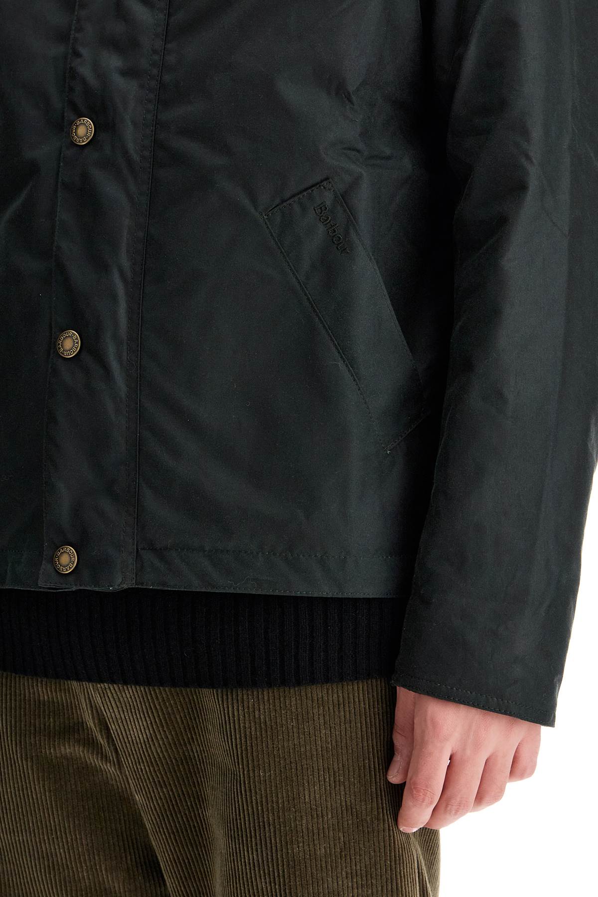 Barbour Tarnport Waxed Cotton Short Jacket image 3