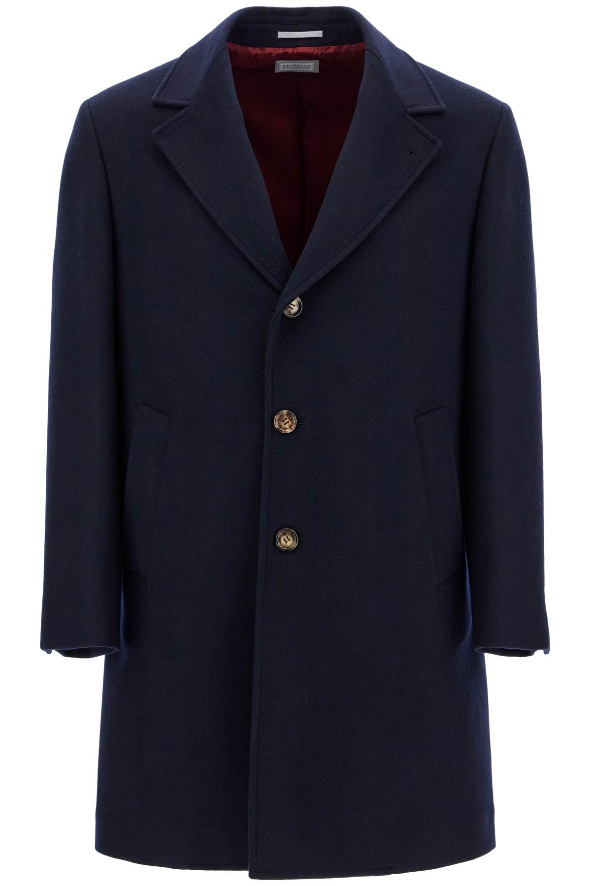 Brunello Cucinelli Double-Faced Wool Beaver Coat image 0