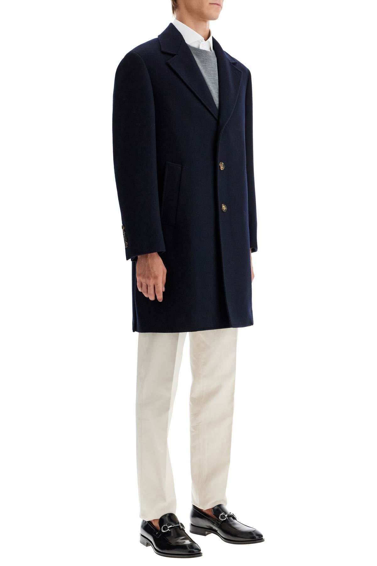 Brunello Cucinelli Double-Faced Wool Beaver Coat image 1