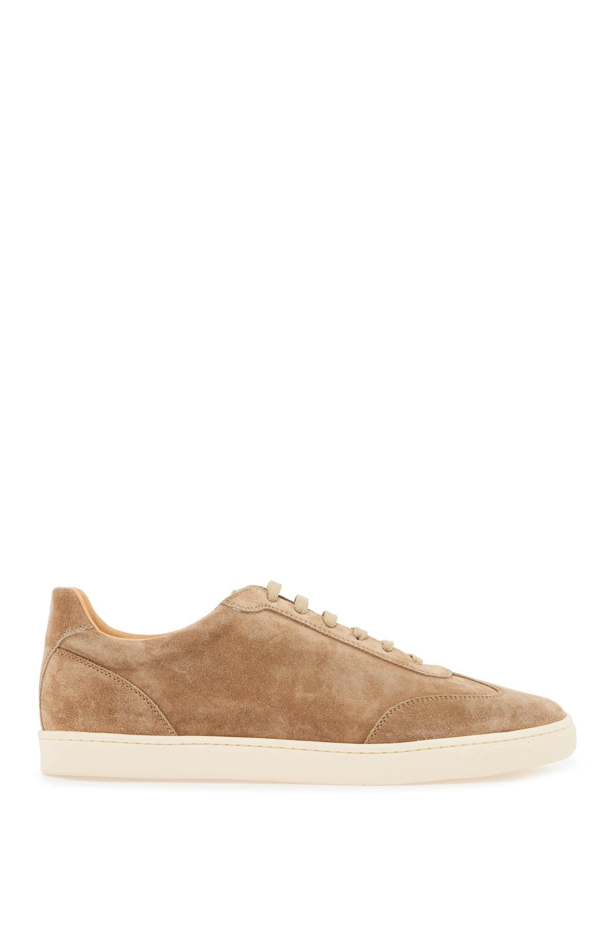 Brunello Cucinelli suede sneakers in six image 0