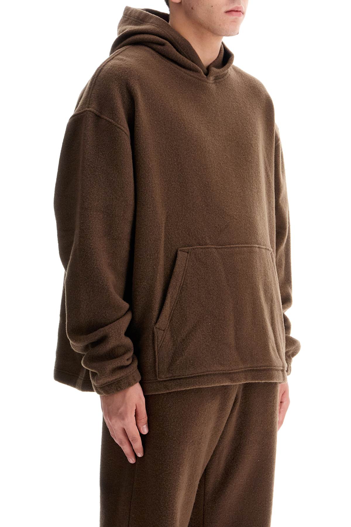 RIER Hooded Fleece Sweatshirt - Boxy Fit image 1