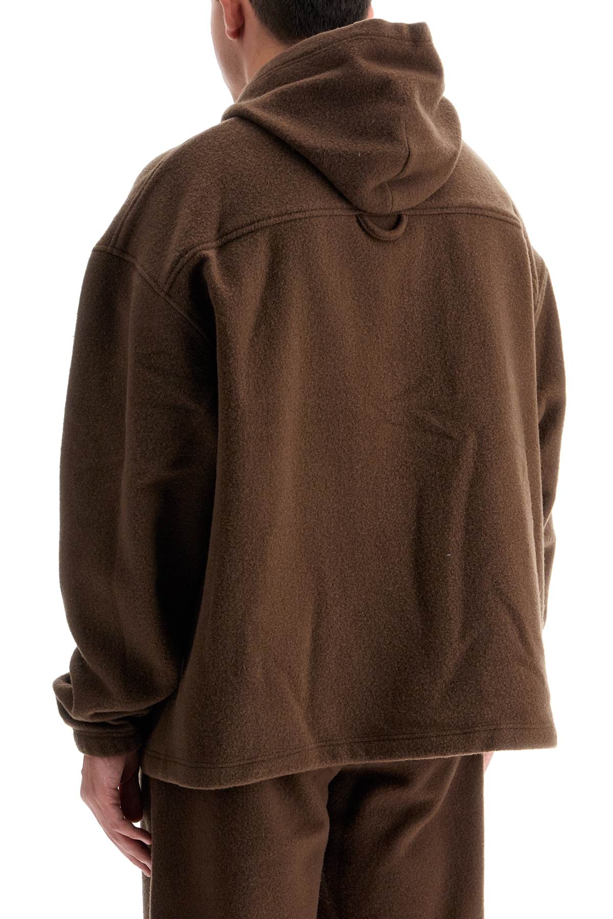 RIER Hooded Fleece Sweatshirt - Boxy Fit image 2