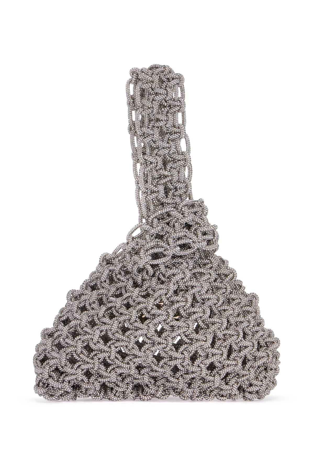 Hibourama Mini Niky Crystal-Studded Handwoven Bag image 0