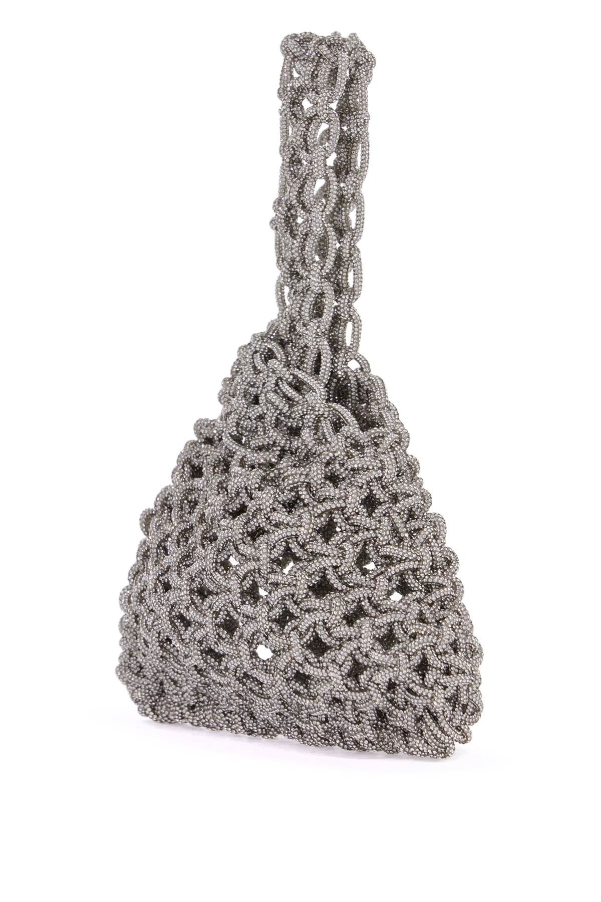 Hibourama Mini Niky Crystal-Studded Handwoven Bag image 1