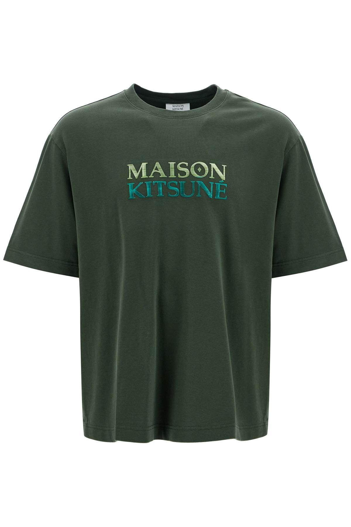 Maison Kitsuné Oversized Gradient Logo T-Shirt image 0