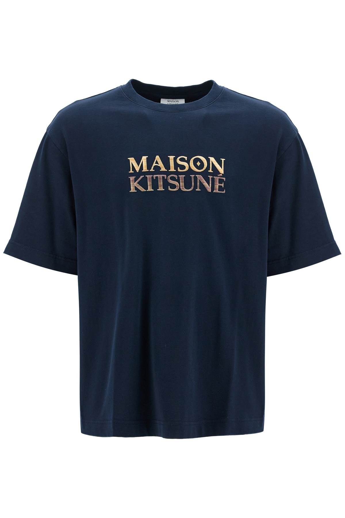 Maison Kitsune Oversized Gradient Logo T-Shirt image 0