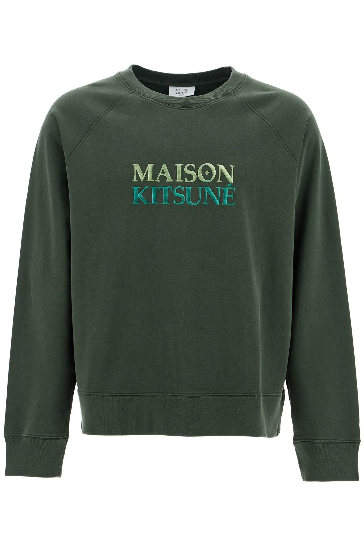 Maison Kitsune Oversized Gradient Logo Sweatshirt image 0