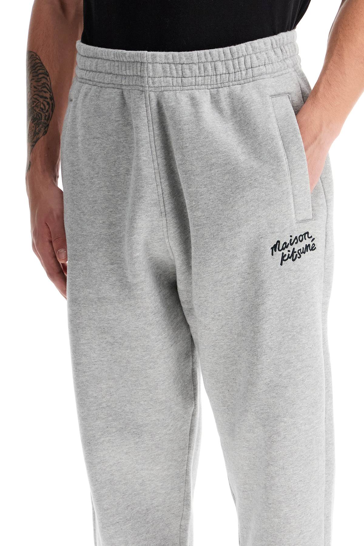 Maison Kitsuné Embroidered Comfort Joggers image 3