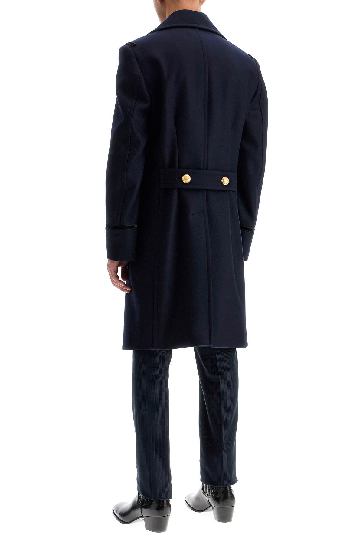 Tom Ford Double-Breasted Wool Felt Midi Coat image 2