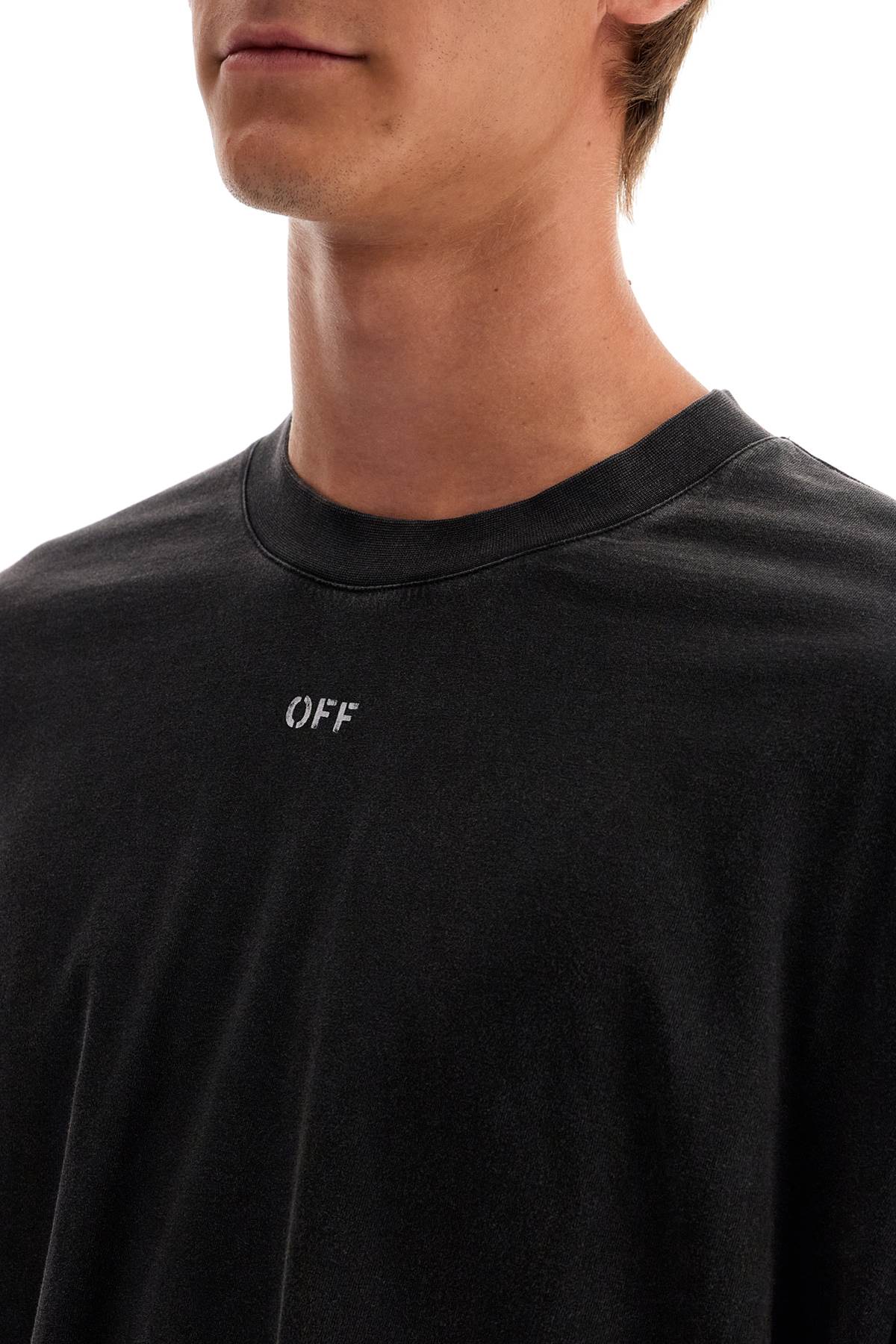 Off-White Oversized 'S. Matthew' Print T-Shirt image 3