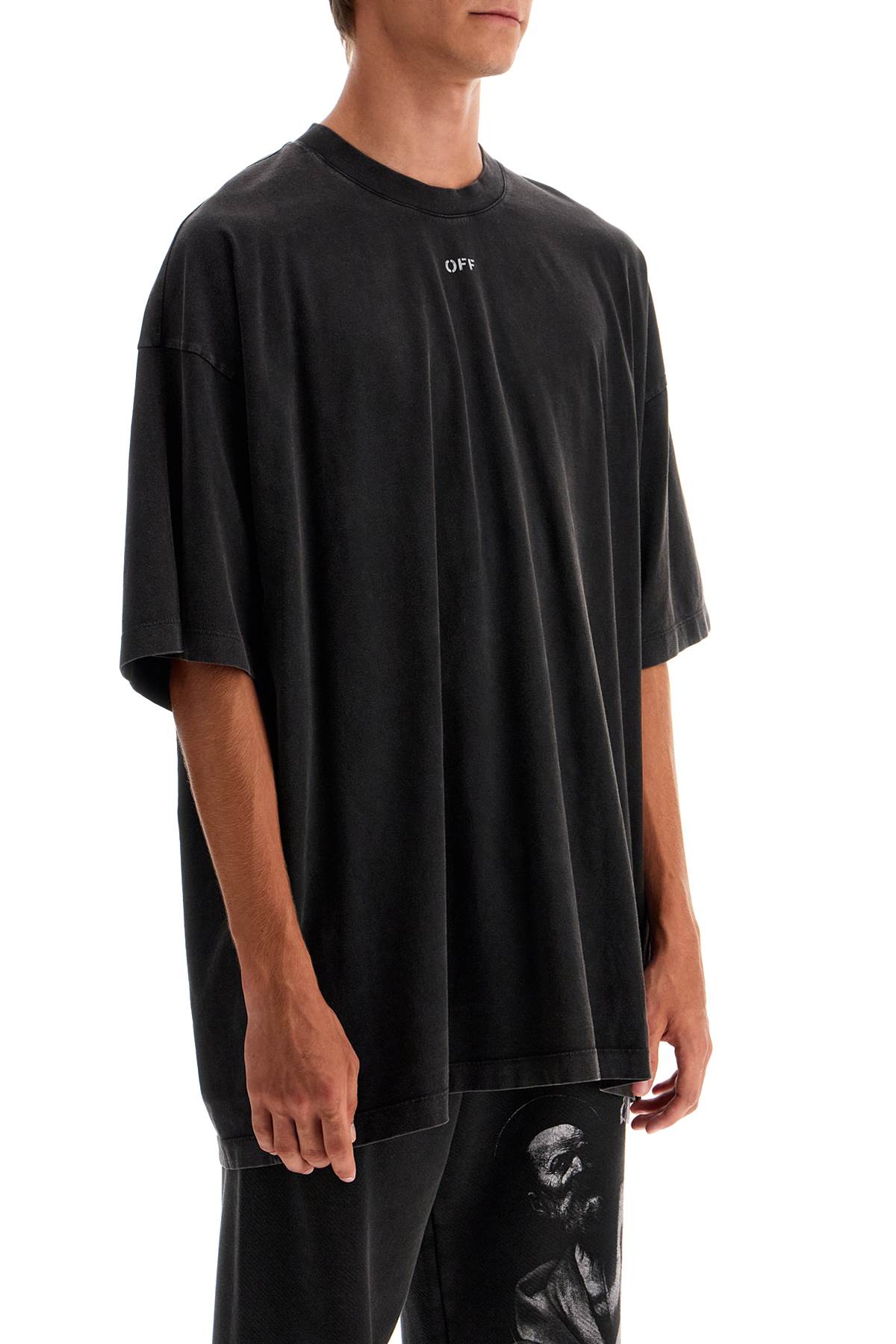 Off-White Oversized 'S. Matthew' Print T-Shirt image 1