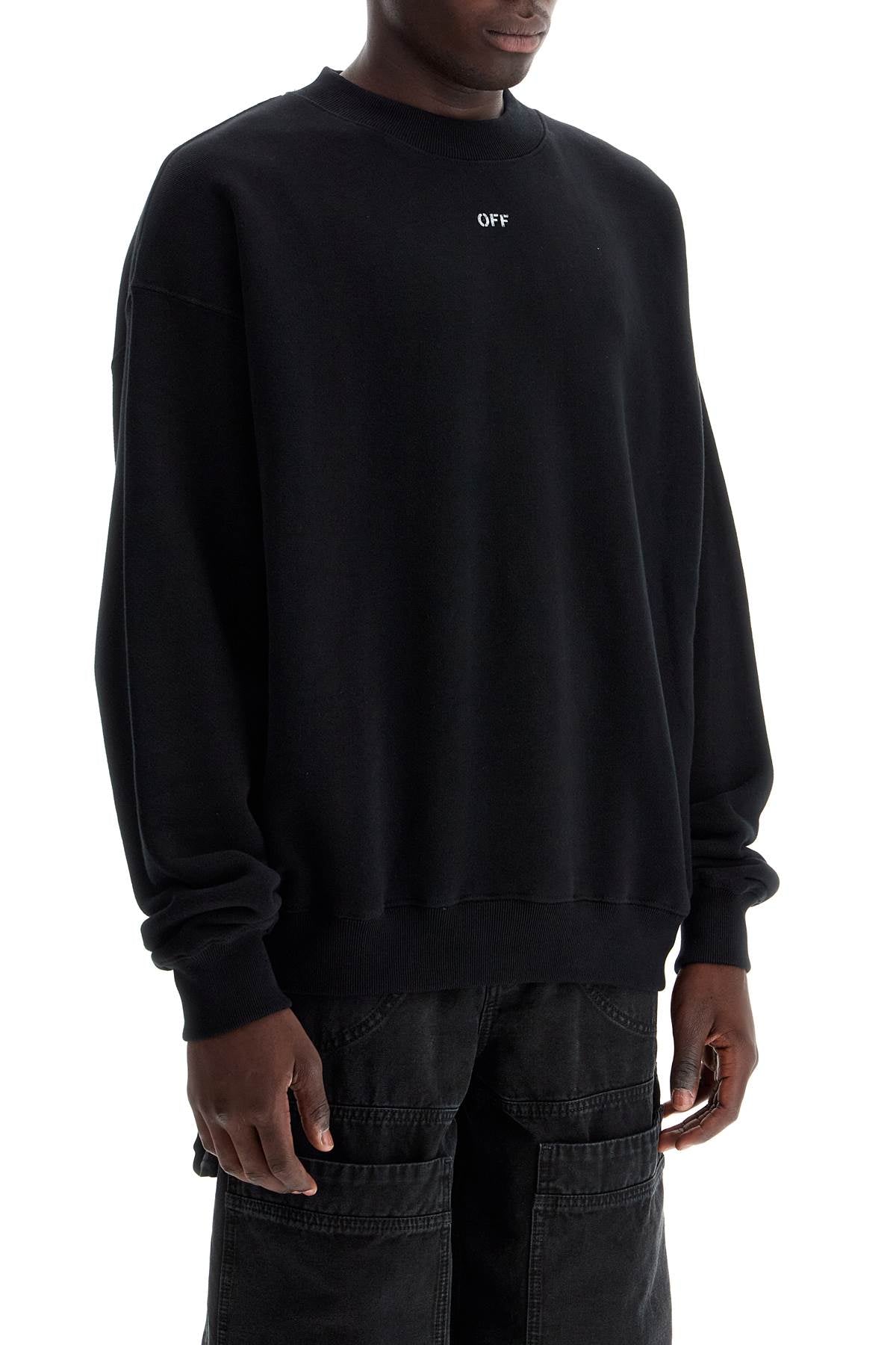 Off-White "off printed crewneck sweatshirt image 1