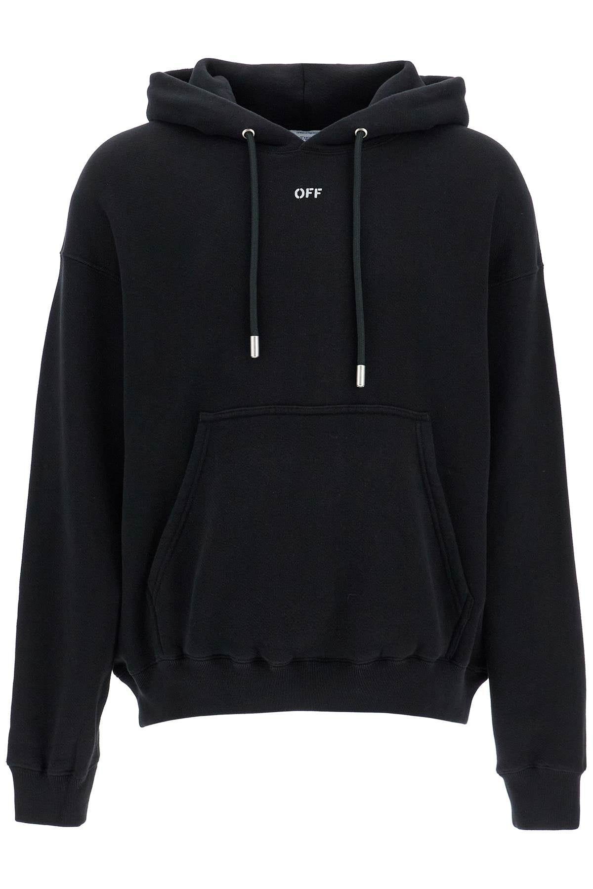 Off-White hooded sweatshirt with off print image 0