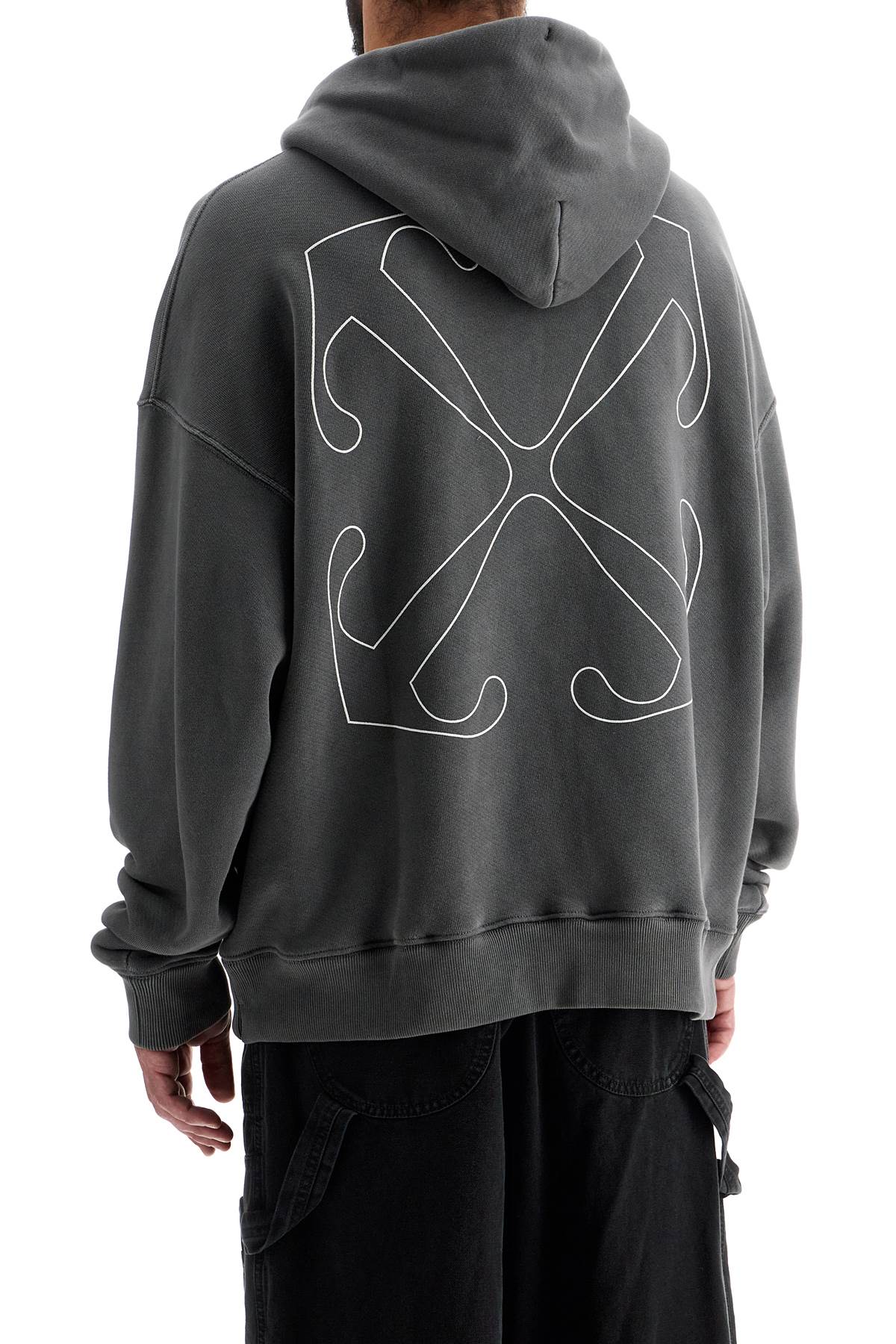 Off-White outline arrow hoodie image 2