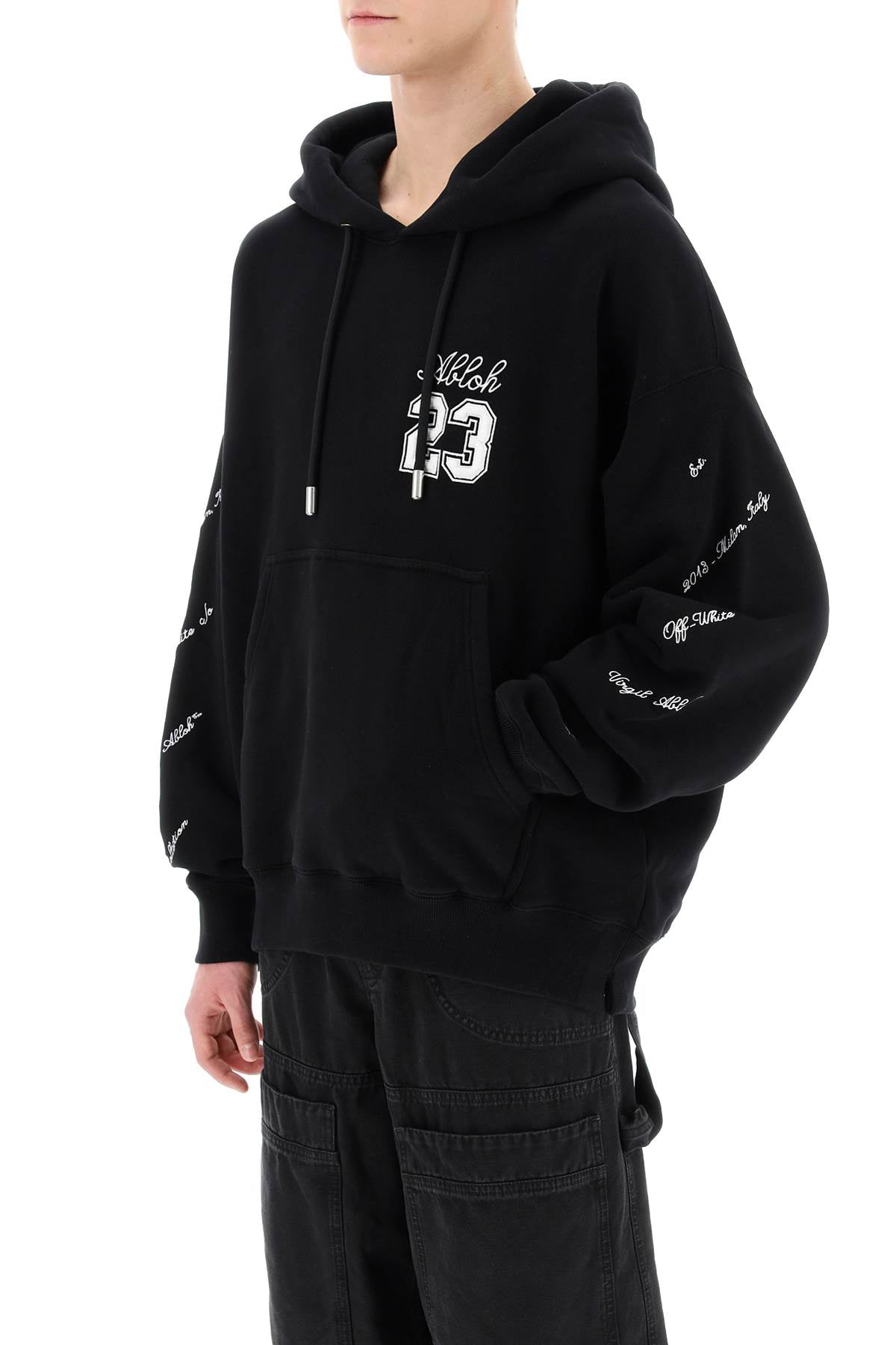 Off-White 23 Logo Skate Hoodie image 3