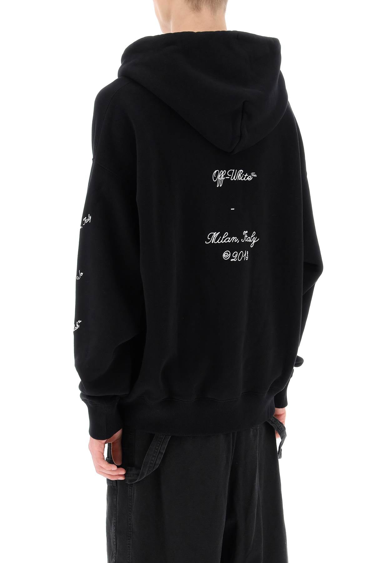 Off-White 23 Logo Skate Hoodie image 2